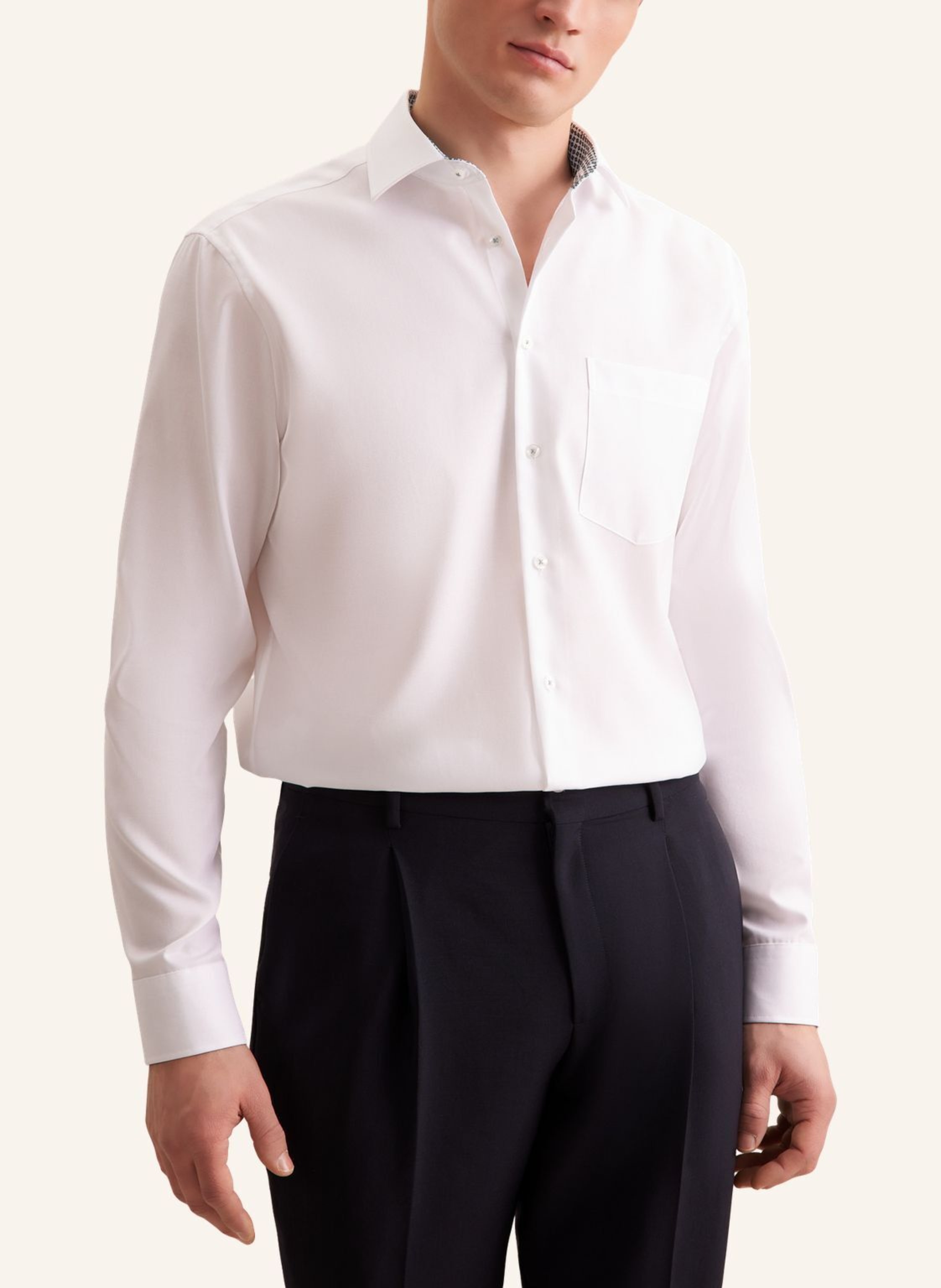 Thumbnail - Seidensticker Business Hemd Regular Fit weiss