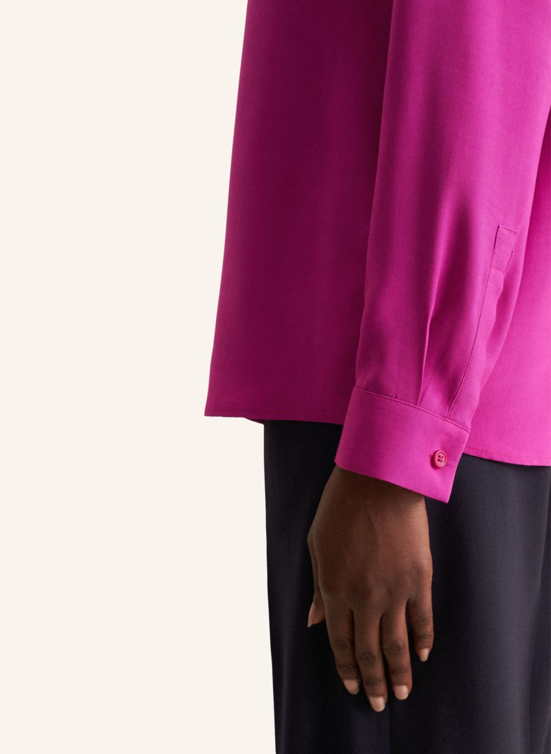 Thumbnail - Seidensticker Stehkragenbluse, Tunika lila