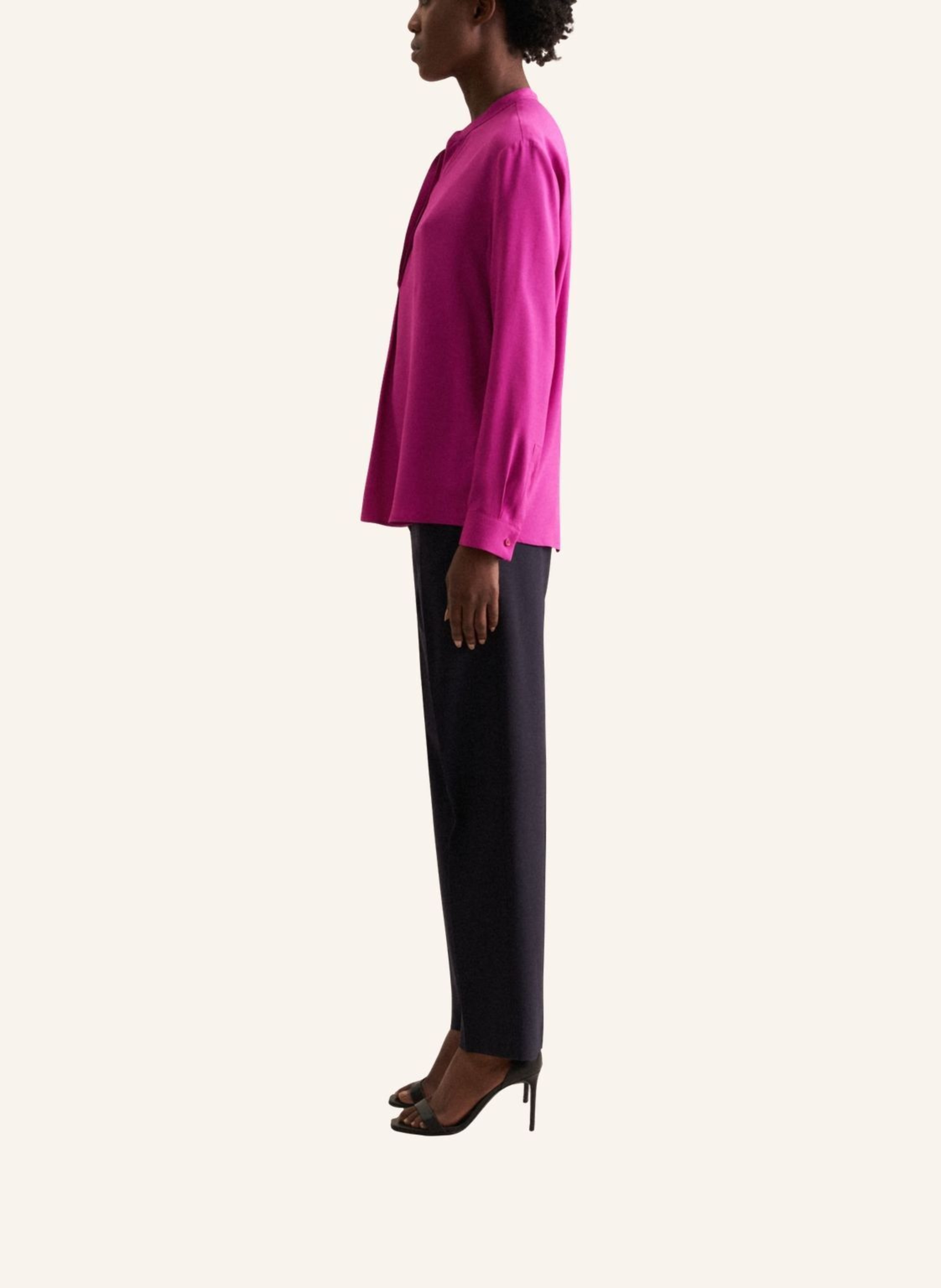 Thumbnail - Seidensticker Stehkragenbluse, Tunika lila