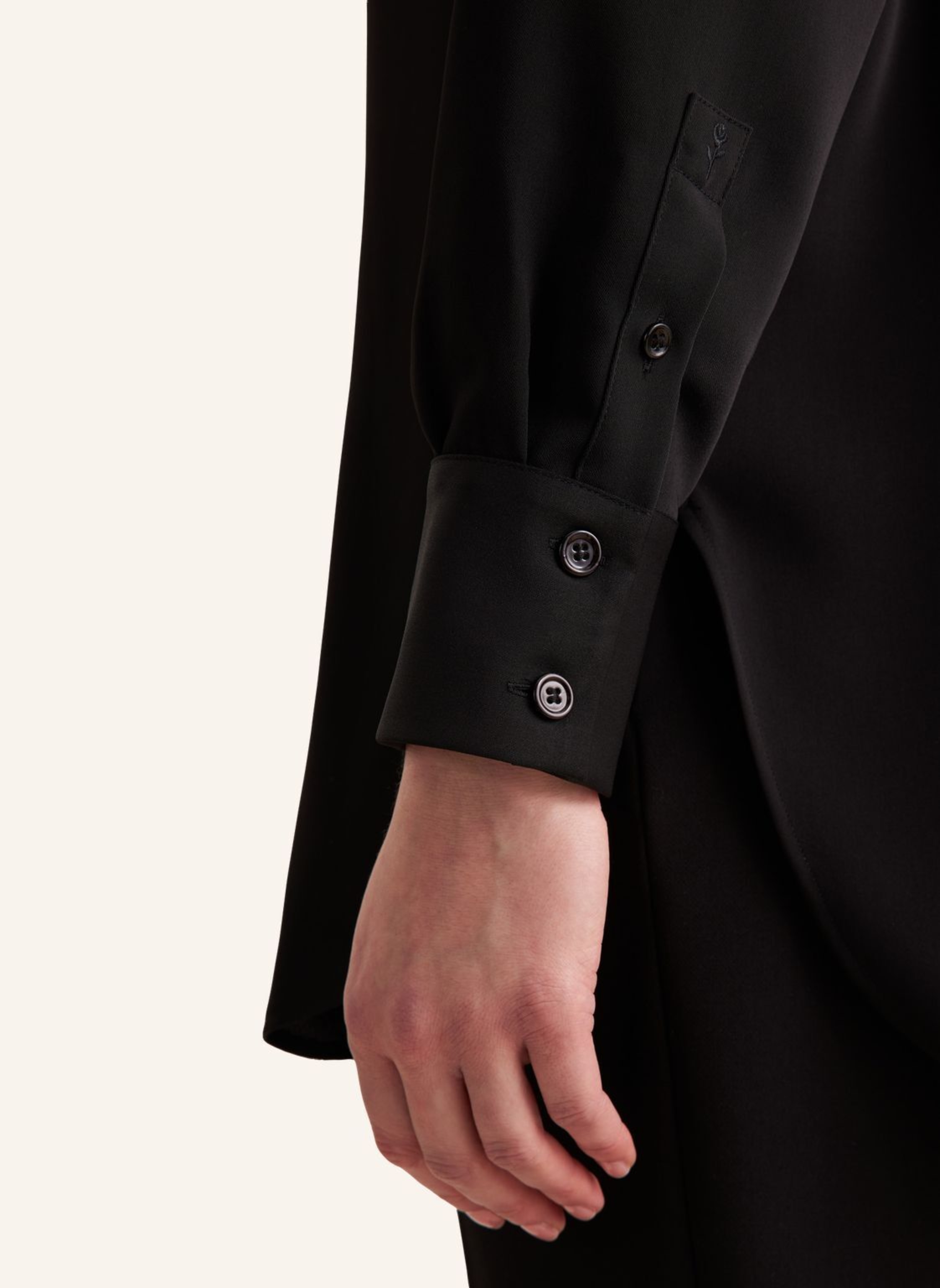 Thumbnail - Seidensticker Longbluse, Hemdbluse schwarz