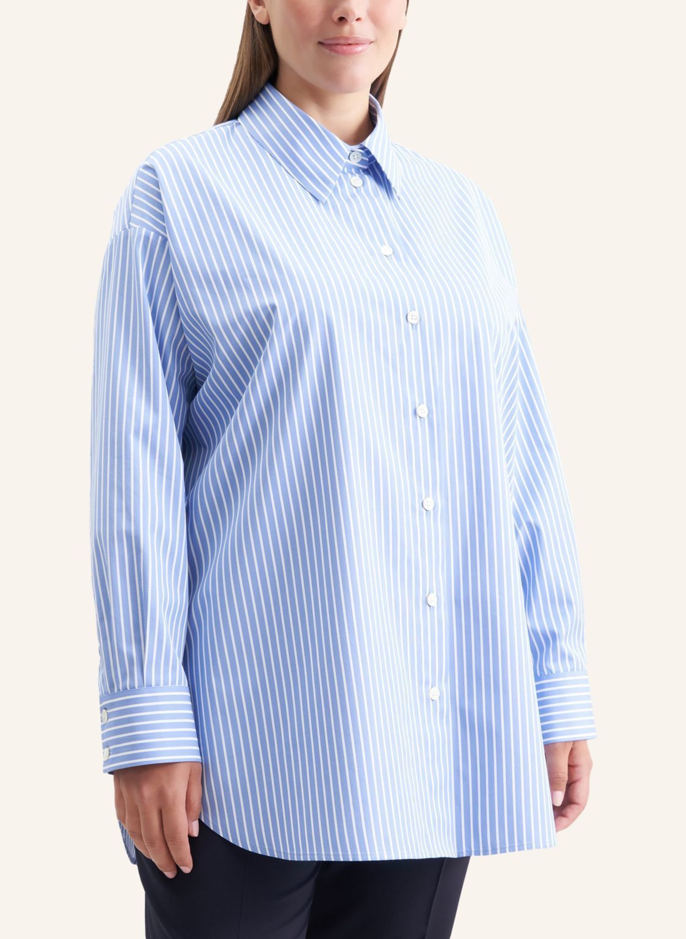 Thumbnail - Seidensticker Hemdbluse blau