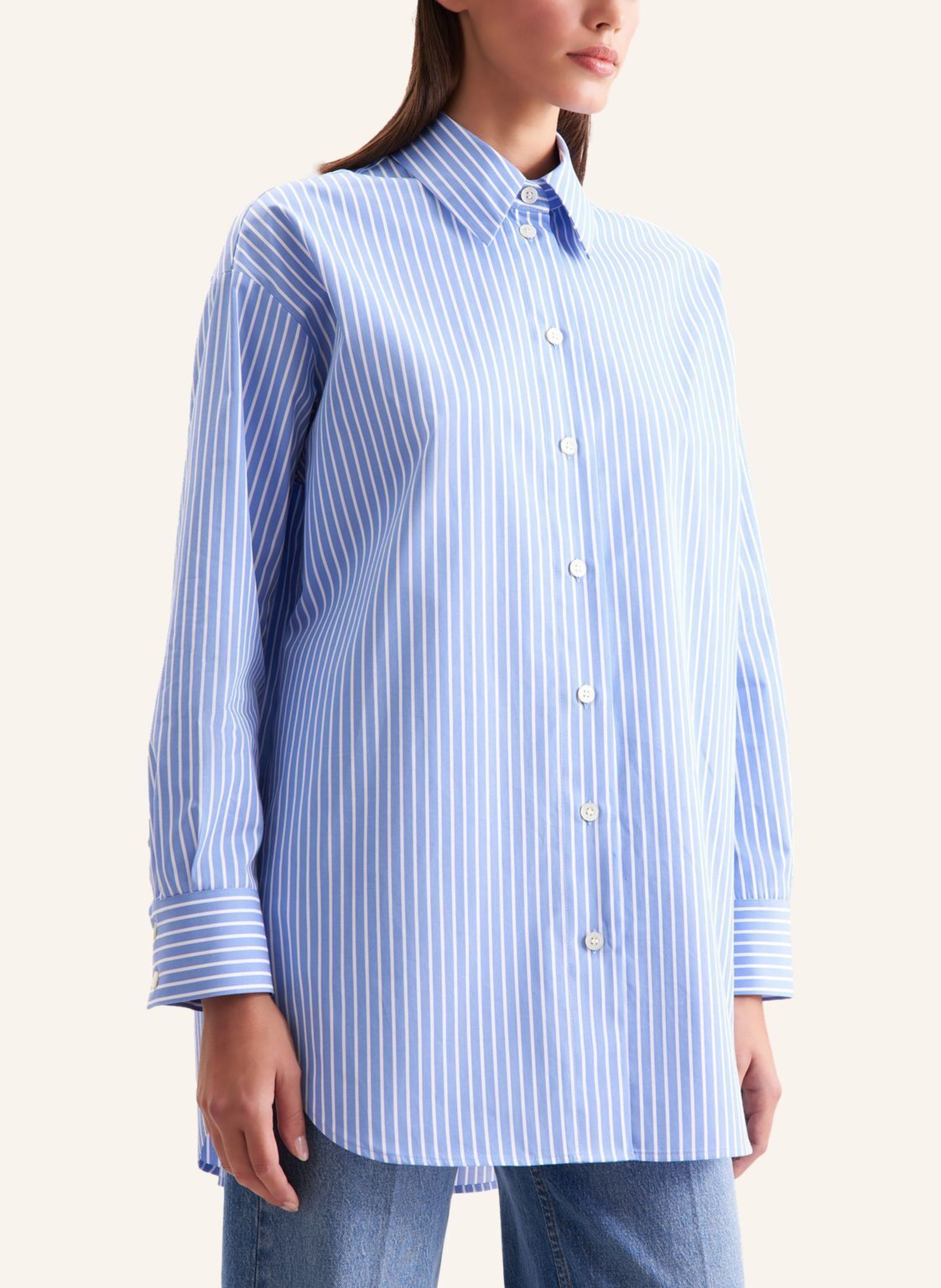 Thumbnail - Seidensticker Hemdbluse blau