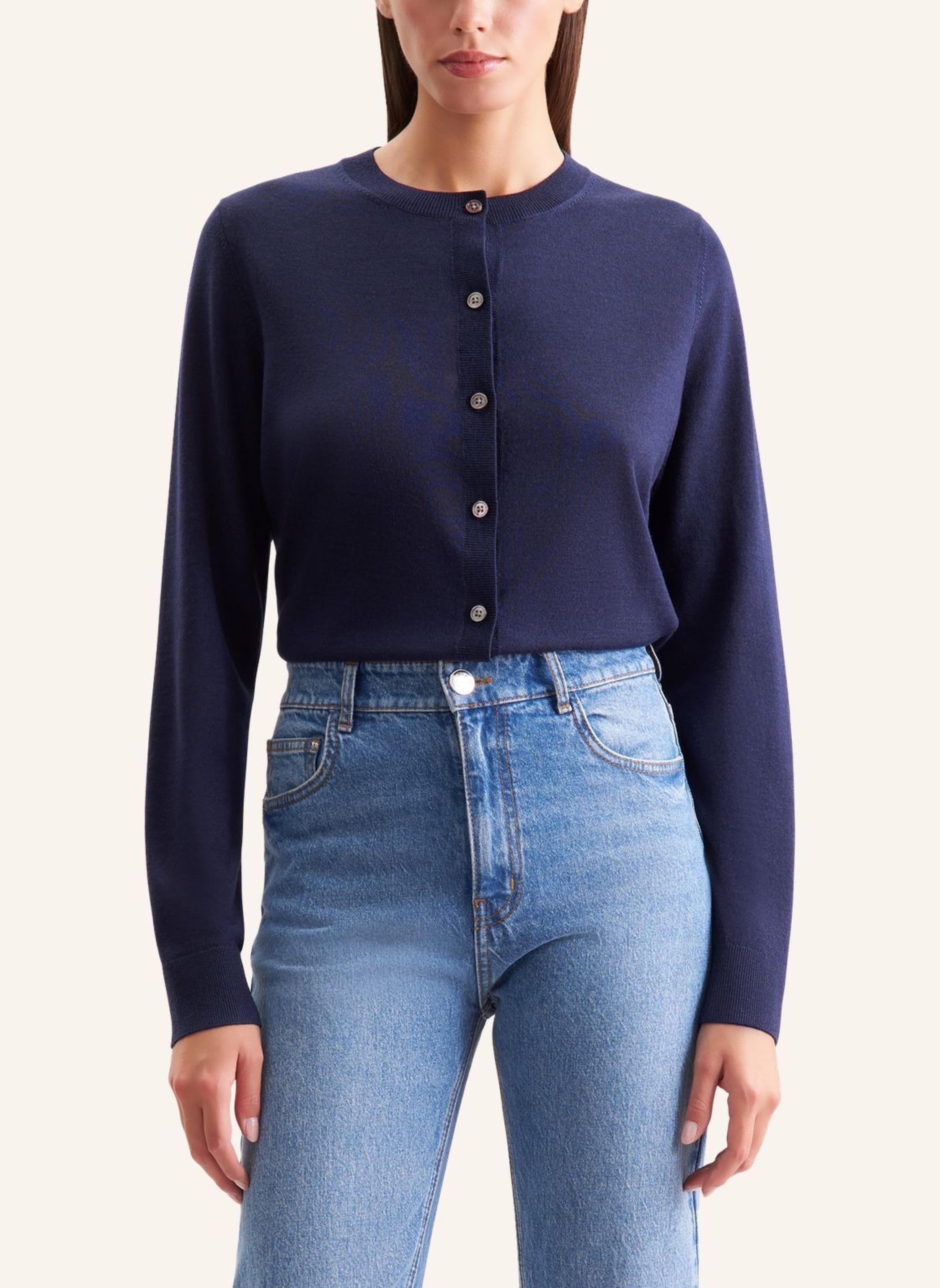 Thumbnail - Seidensticker , Strick-Jacke, Cardigan blau