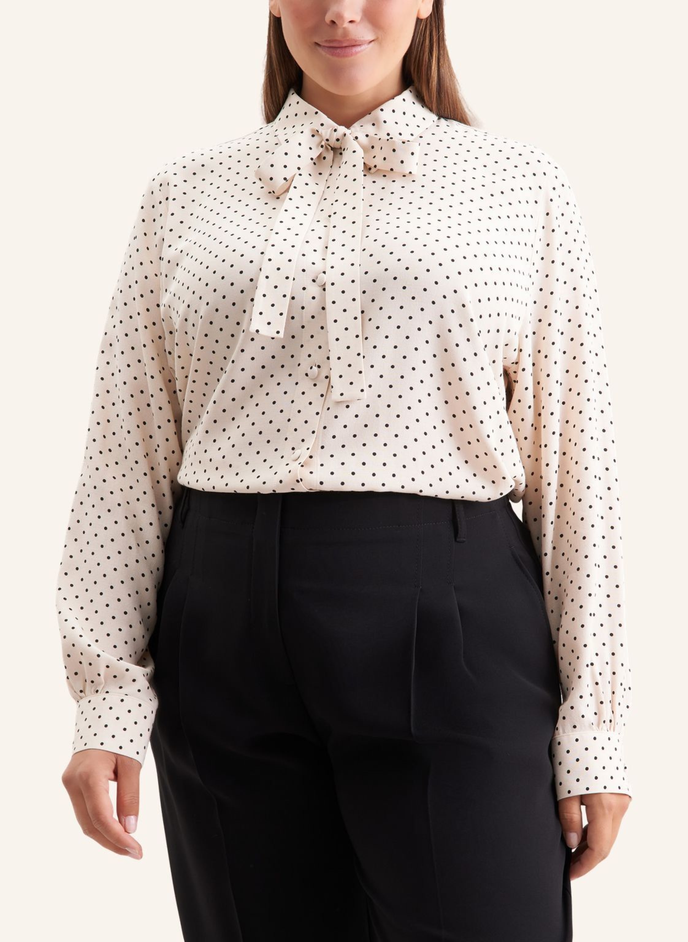 Thumbnail - Seidensticker Ausgestellte Bluse, Schluppenbluse weiss