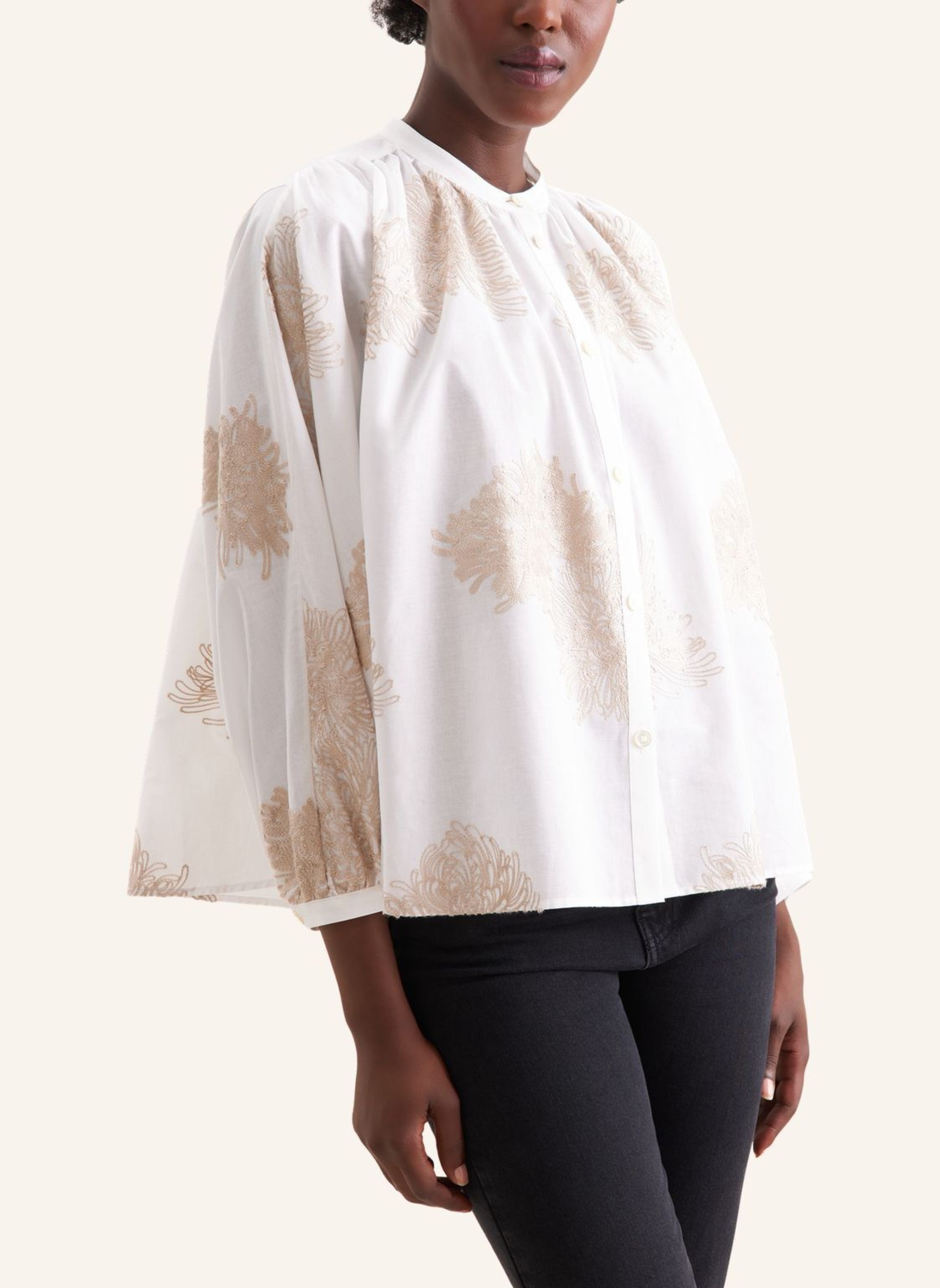 Thumbnail - Seidensticker Stehkragenbluse weiss