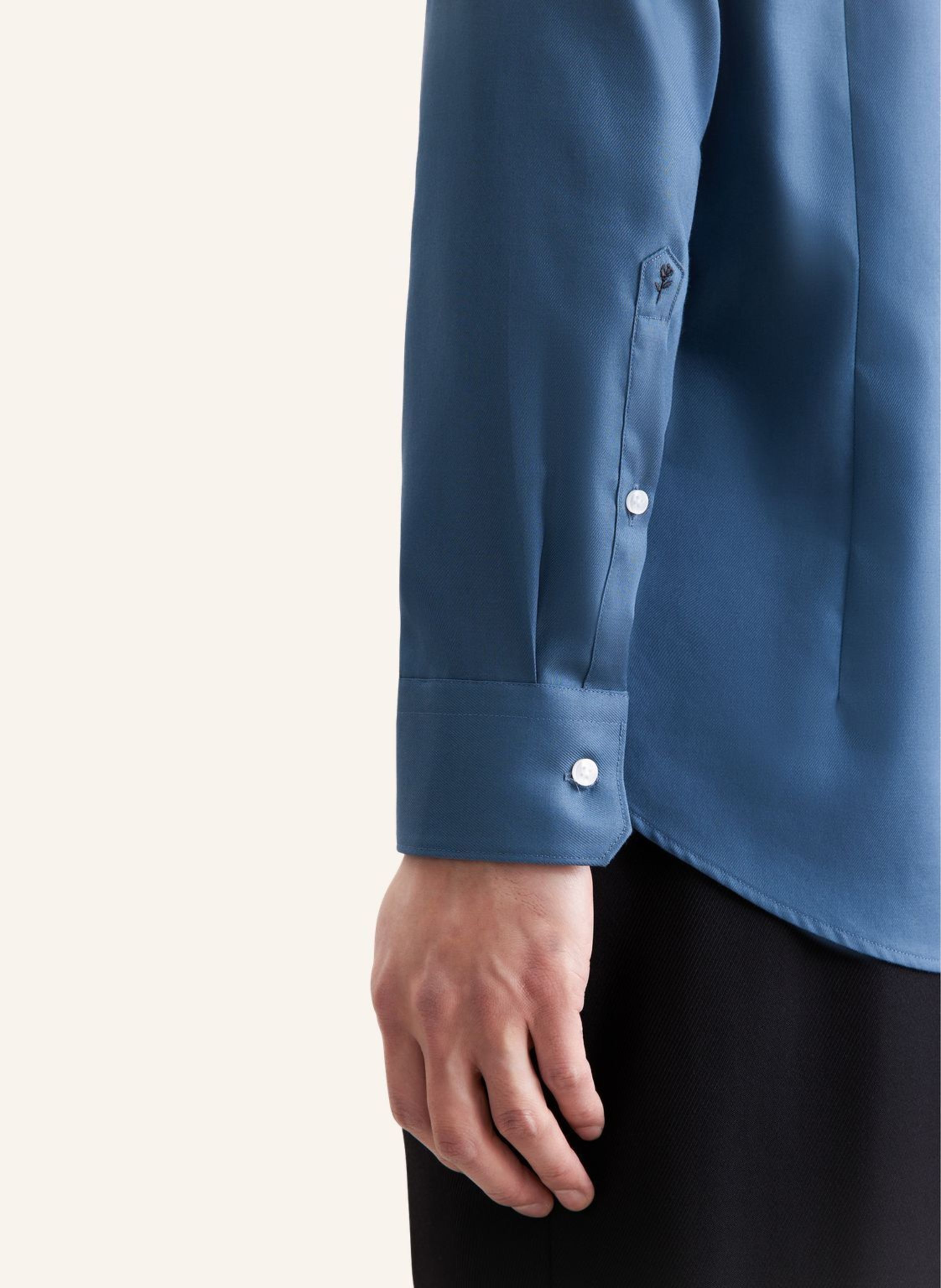 Thumbnail - Seidensticker Business Hemd Slim Fit gruen