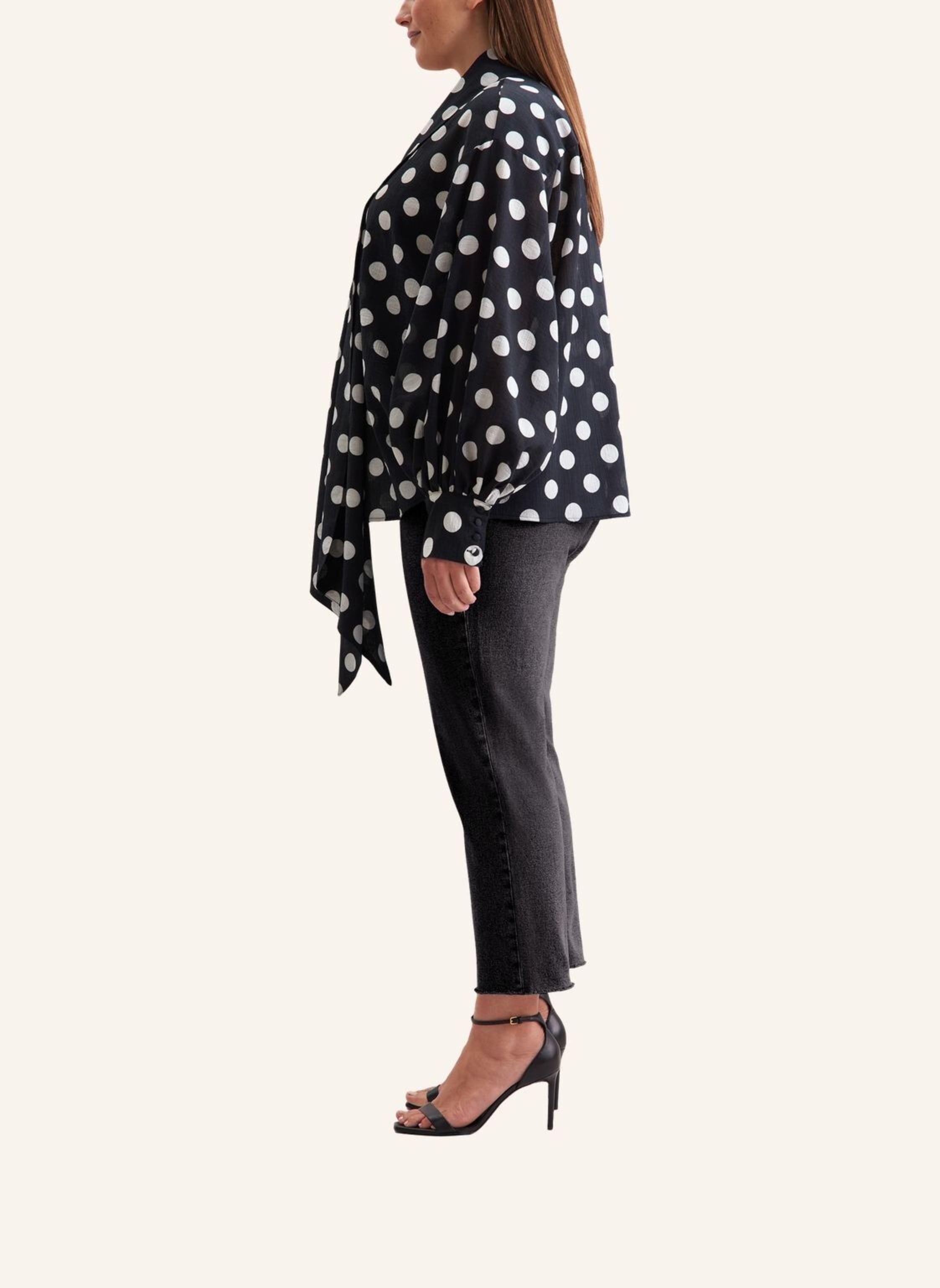 Thumbnail - Seidensticker Rüschenbluse schwarz