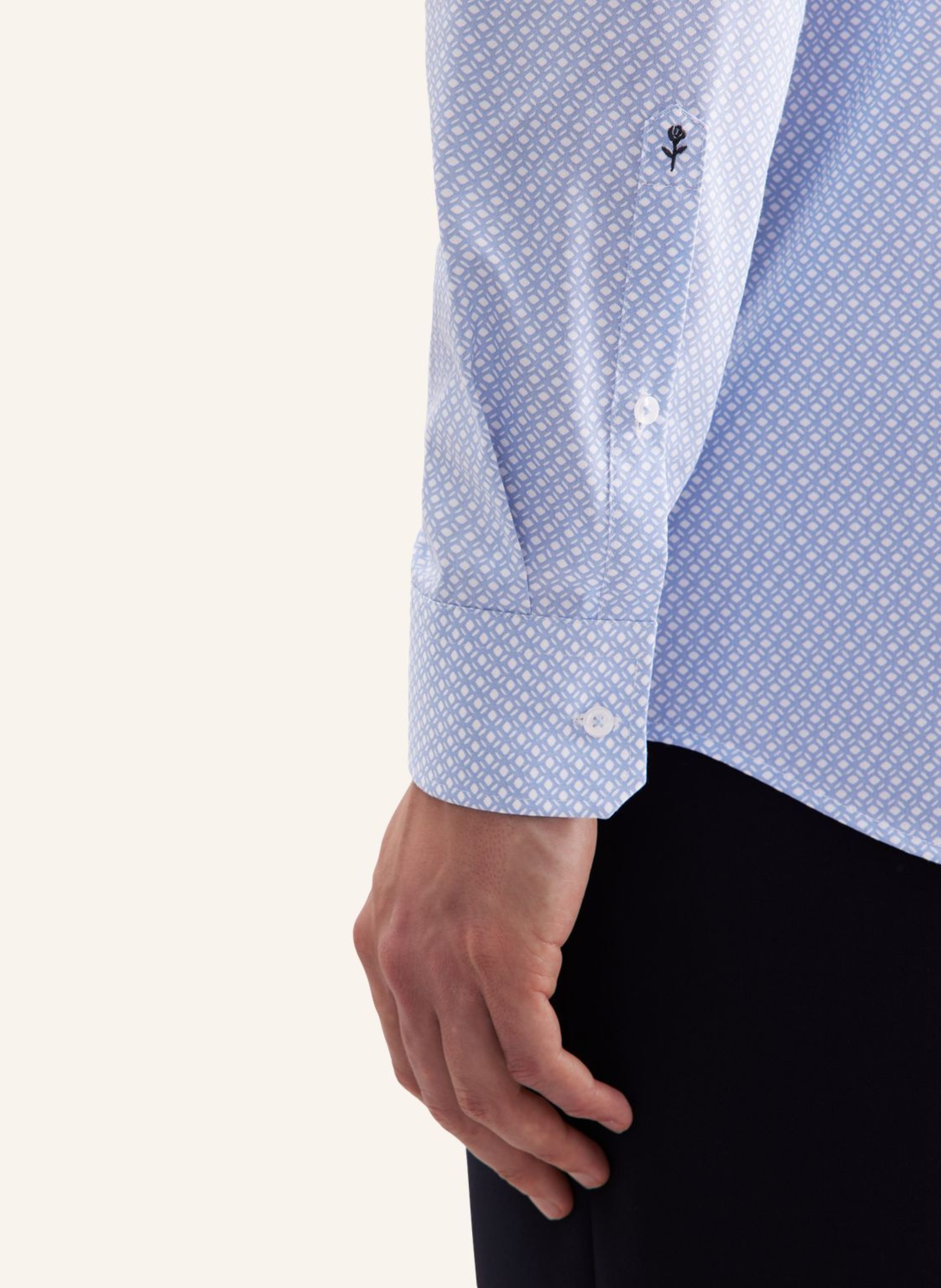 Thumbnail - Seidensticker Performance-Hemd Regular Fit blau