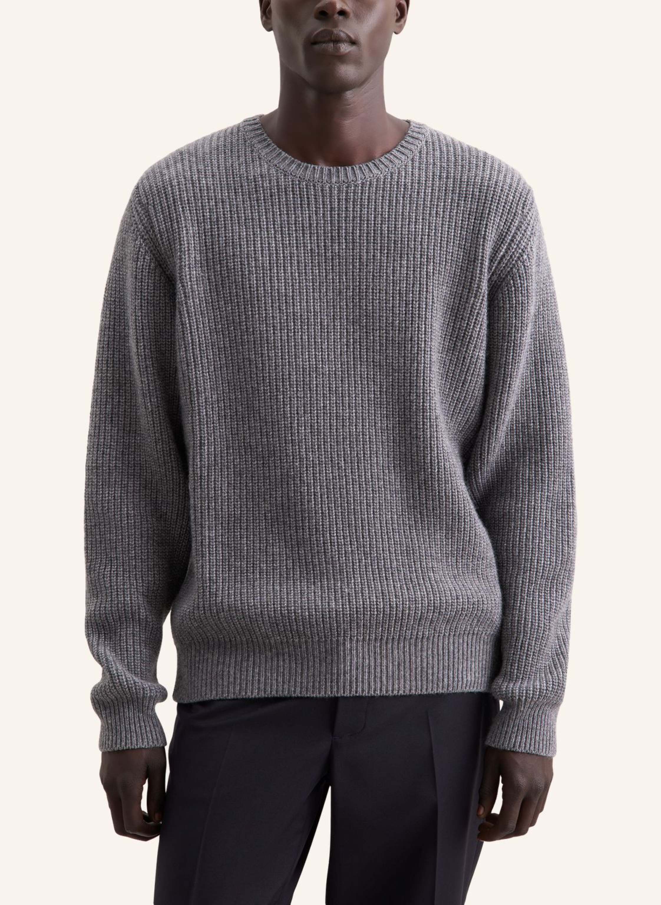 Thumbnail - Seidensticker Pullover Regular Fit grau