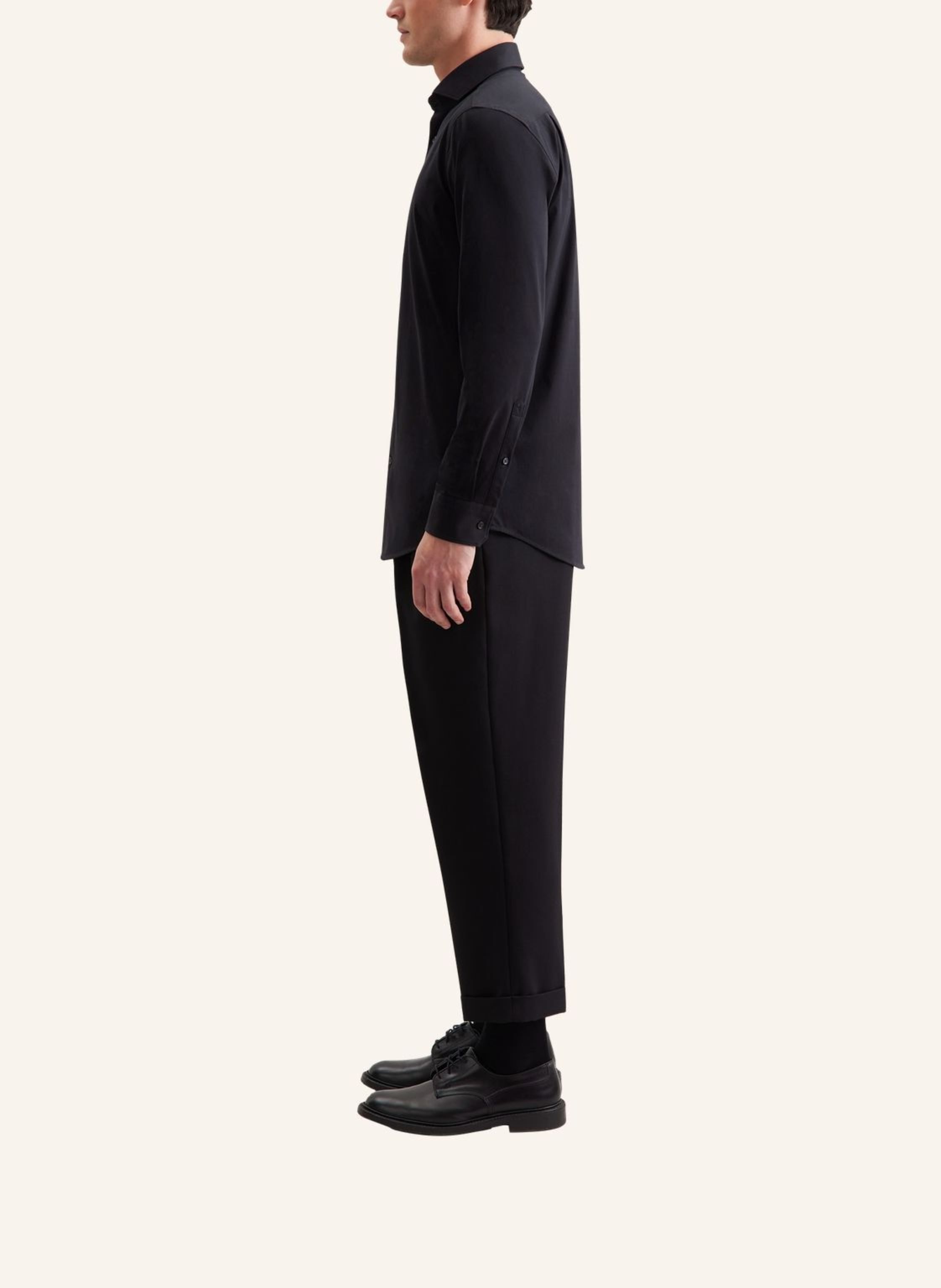 Thumbnail - Seidensticker Jerseyhemd Regular Fit schwarz