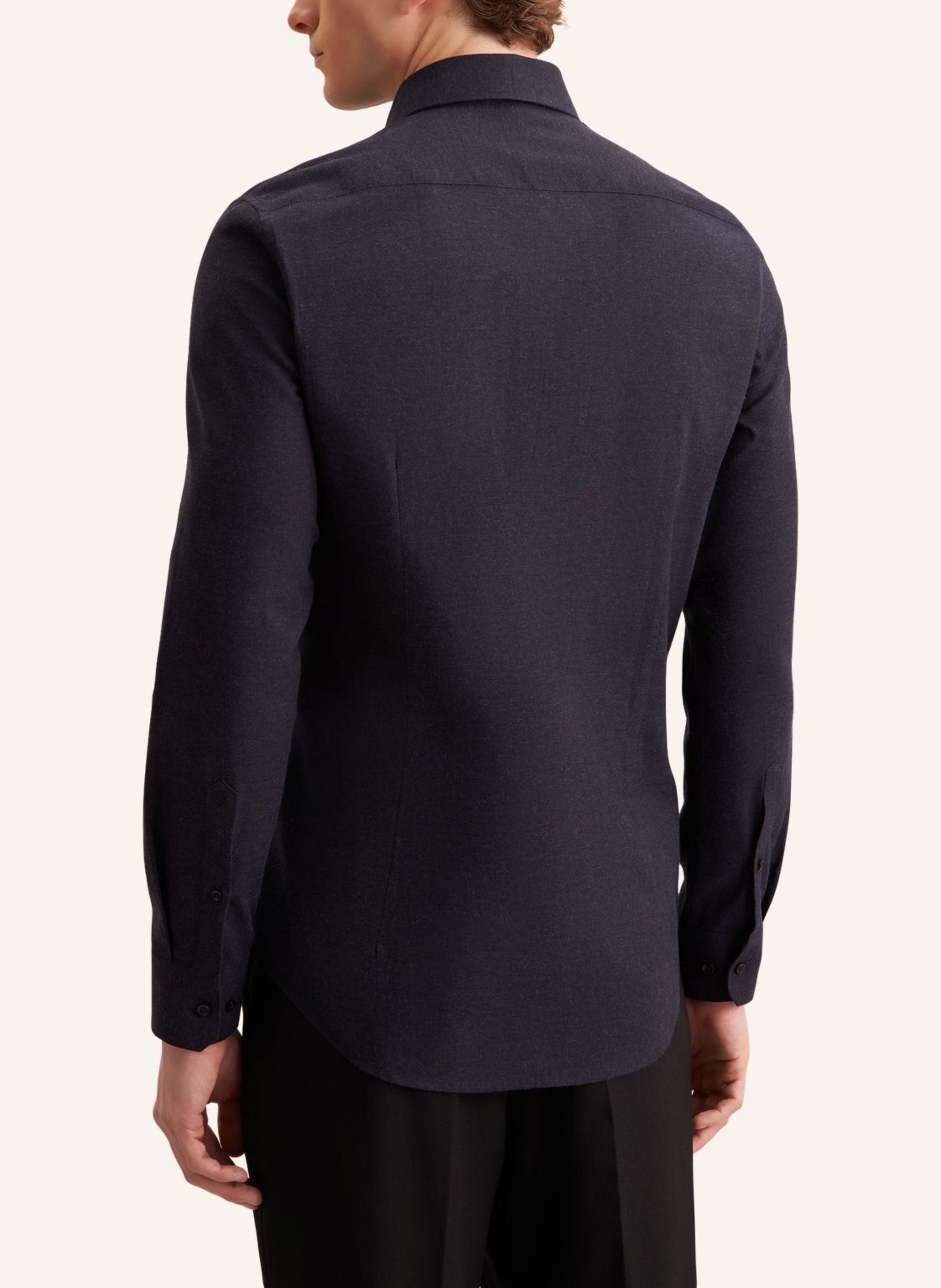 Thumbnail - Seidensticker Flanellhemd Shaped Fit blau