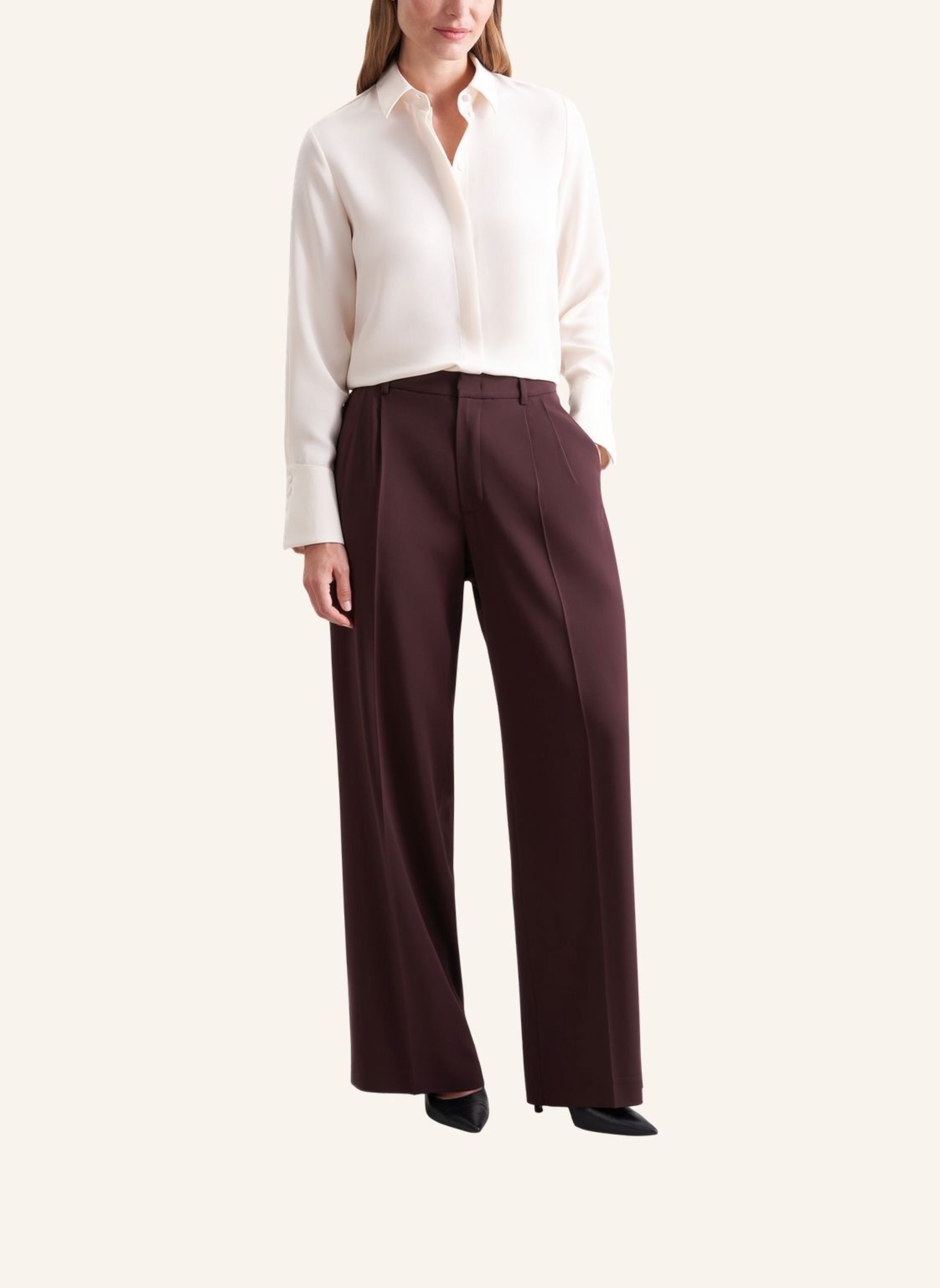 Thumbnail - Seidensticker Suit Pants braun