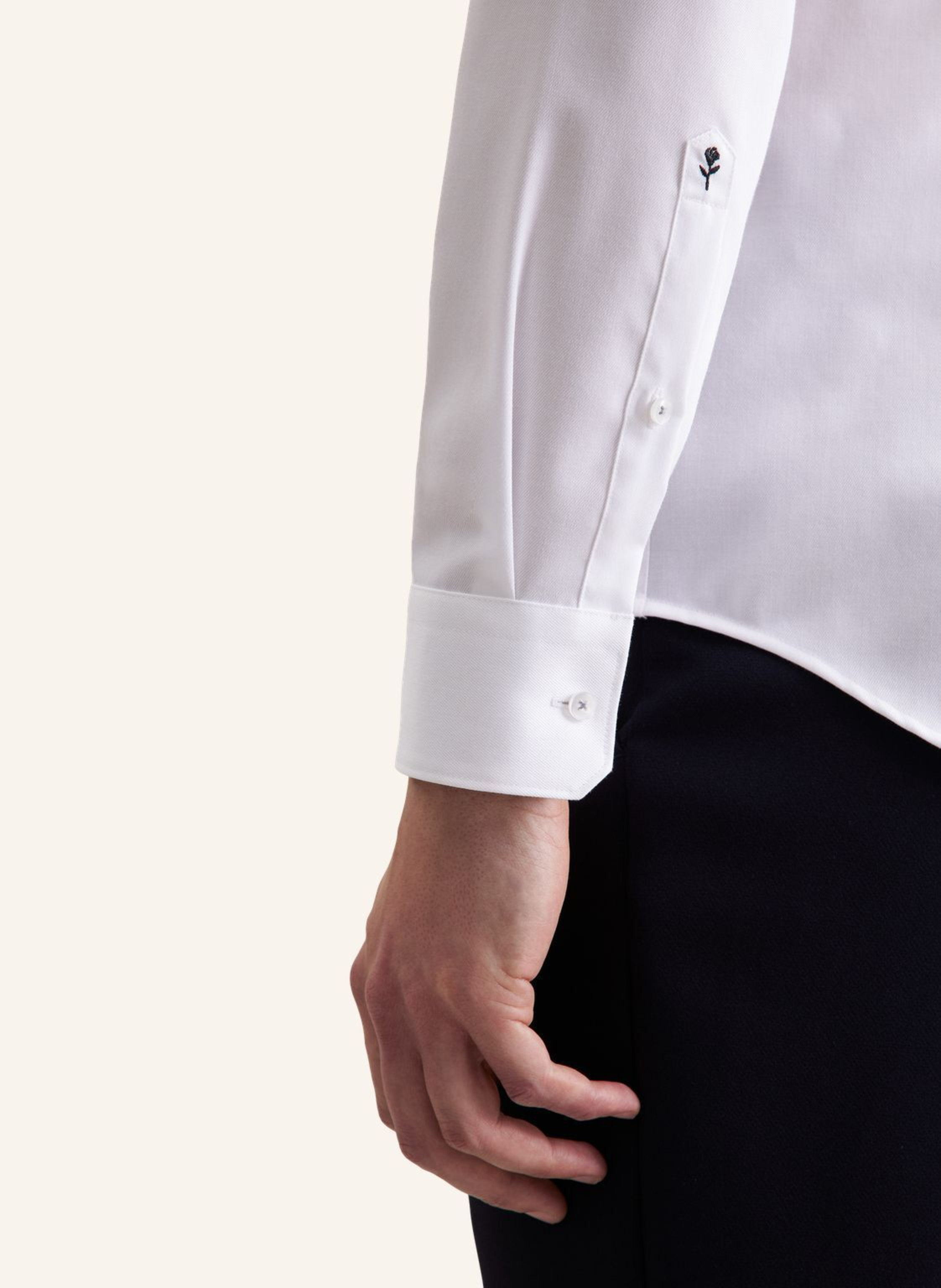 Thumbnail - Seidensticker Business Hemd Slim Fit weiss