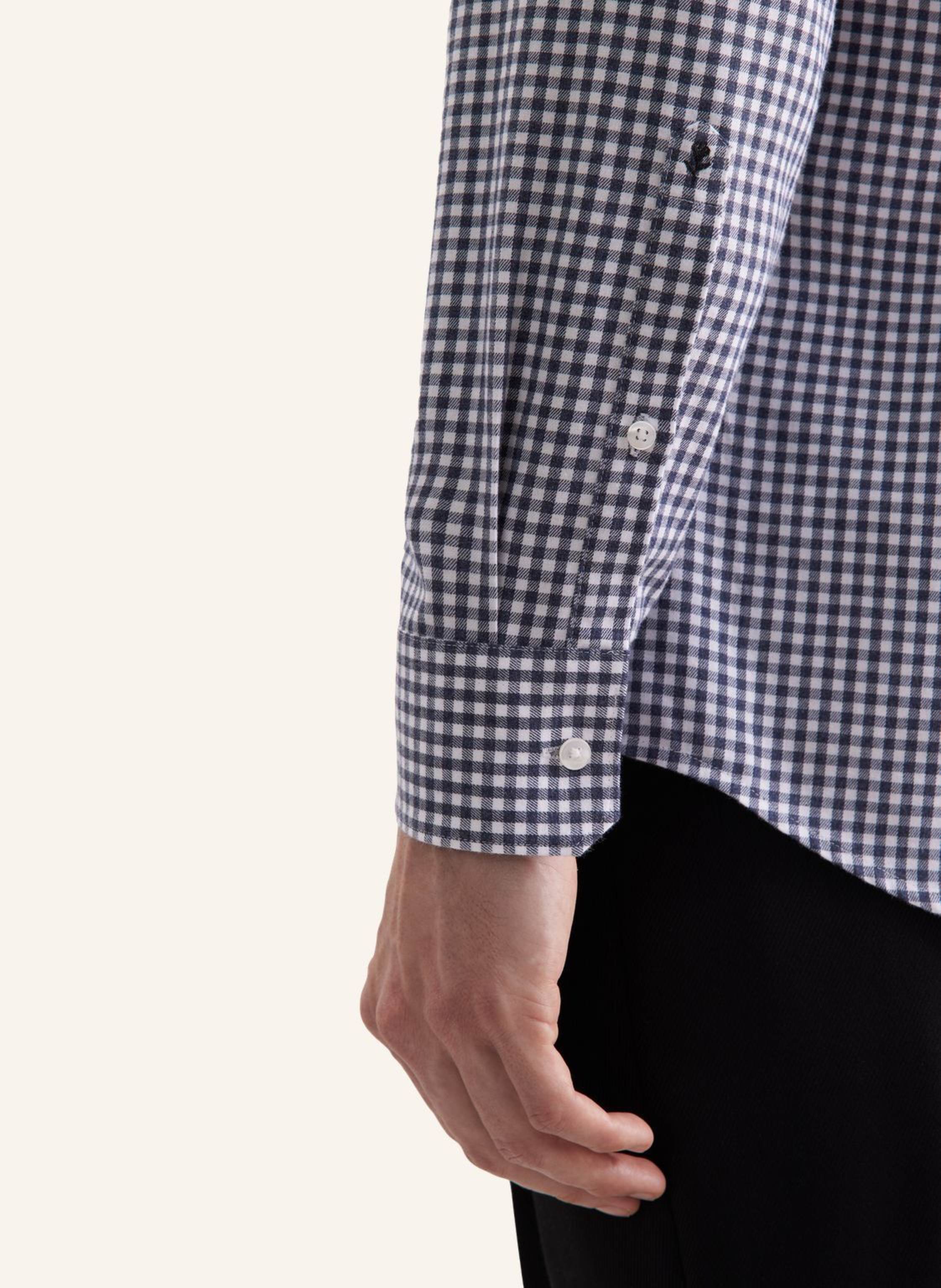 Thumbnail - Seidensticker Flanellhemd Regular Fit blau