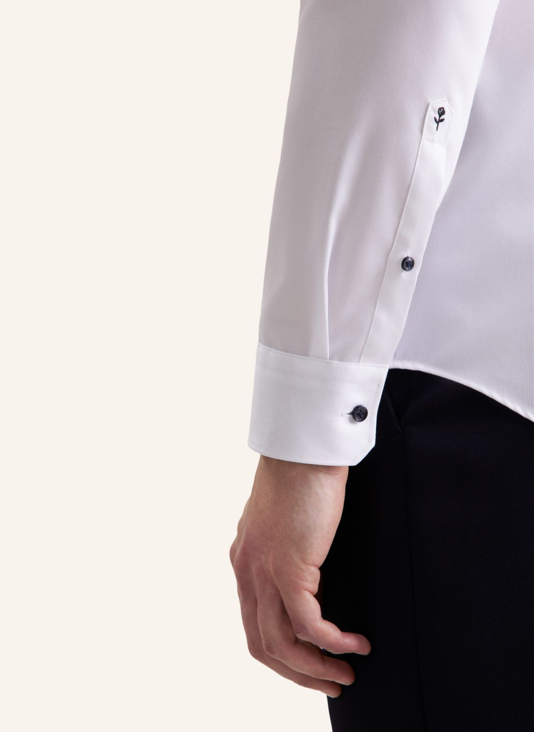 Thumbnail - Seidensticker Business Hemd Shaped Fit weiss