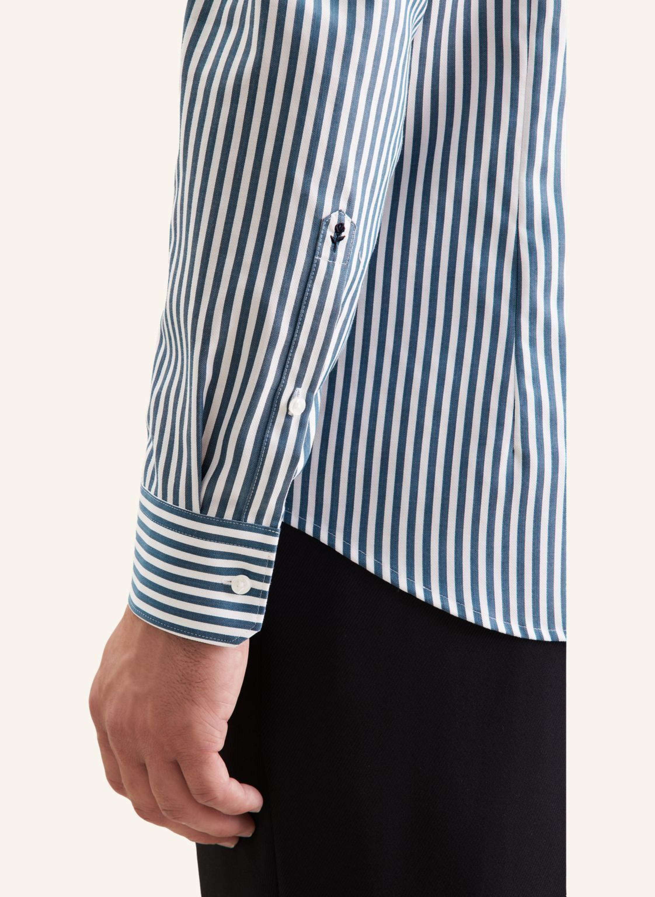 Thumbnail - Seidensticker Business Hemd Slim Fit gruen