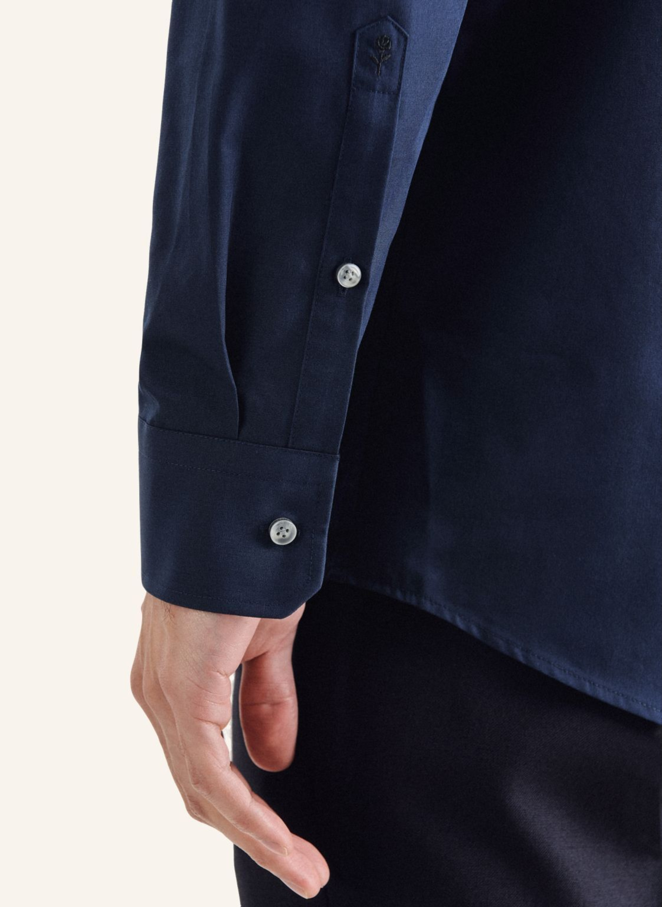 Thumbnail - Seidensticker Business Hemd Regular Fit blau