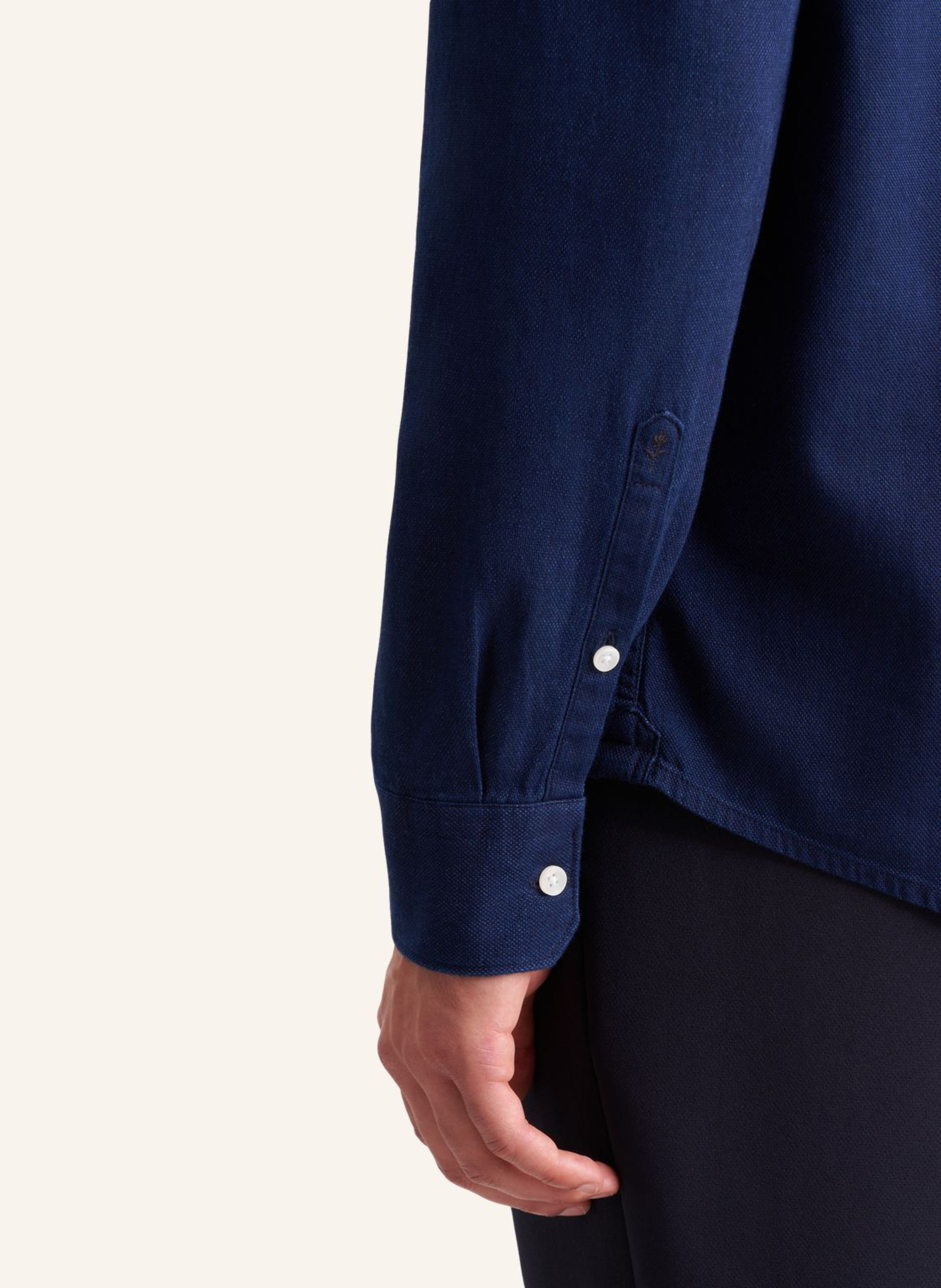 Thumbnail - Seidensticker Casual Hemd Regular Fit blau