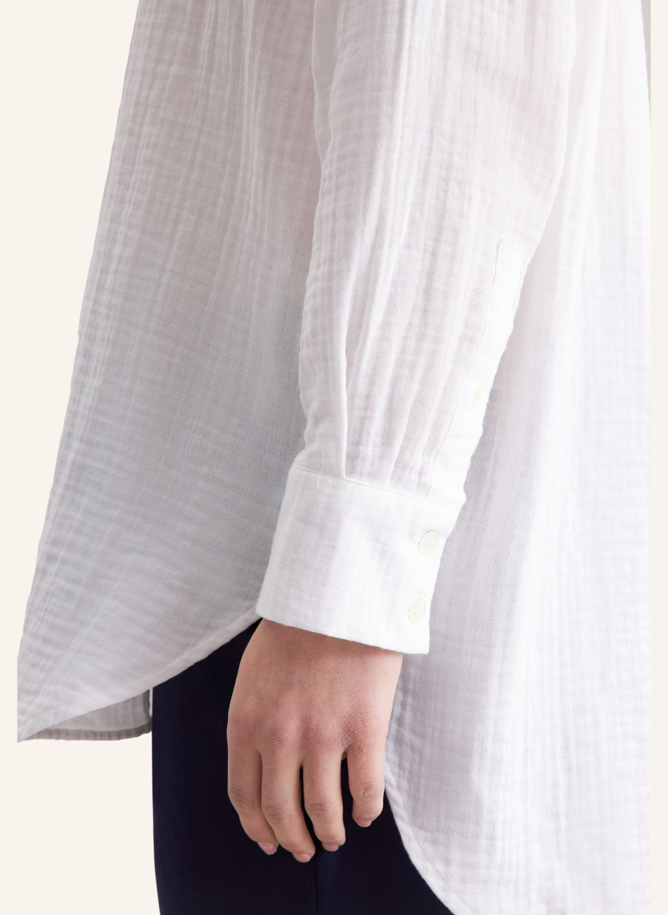 Thumbnail - Seidensticker Longbluse, Oversizebluse weiss