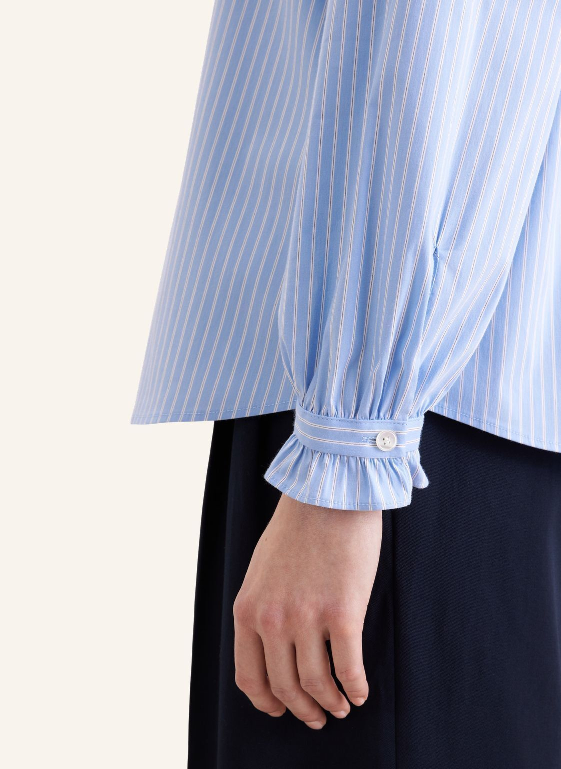 Thumbnail - Seidensticker Rüschenbluse blau