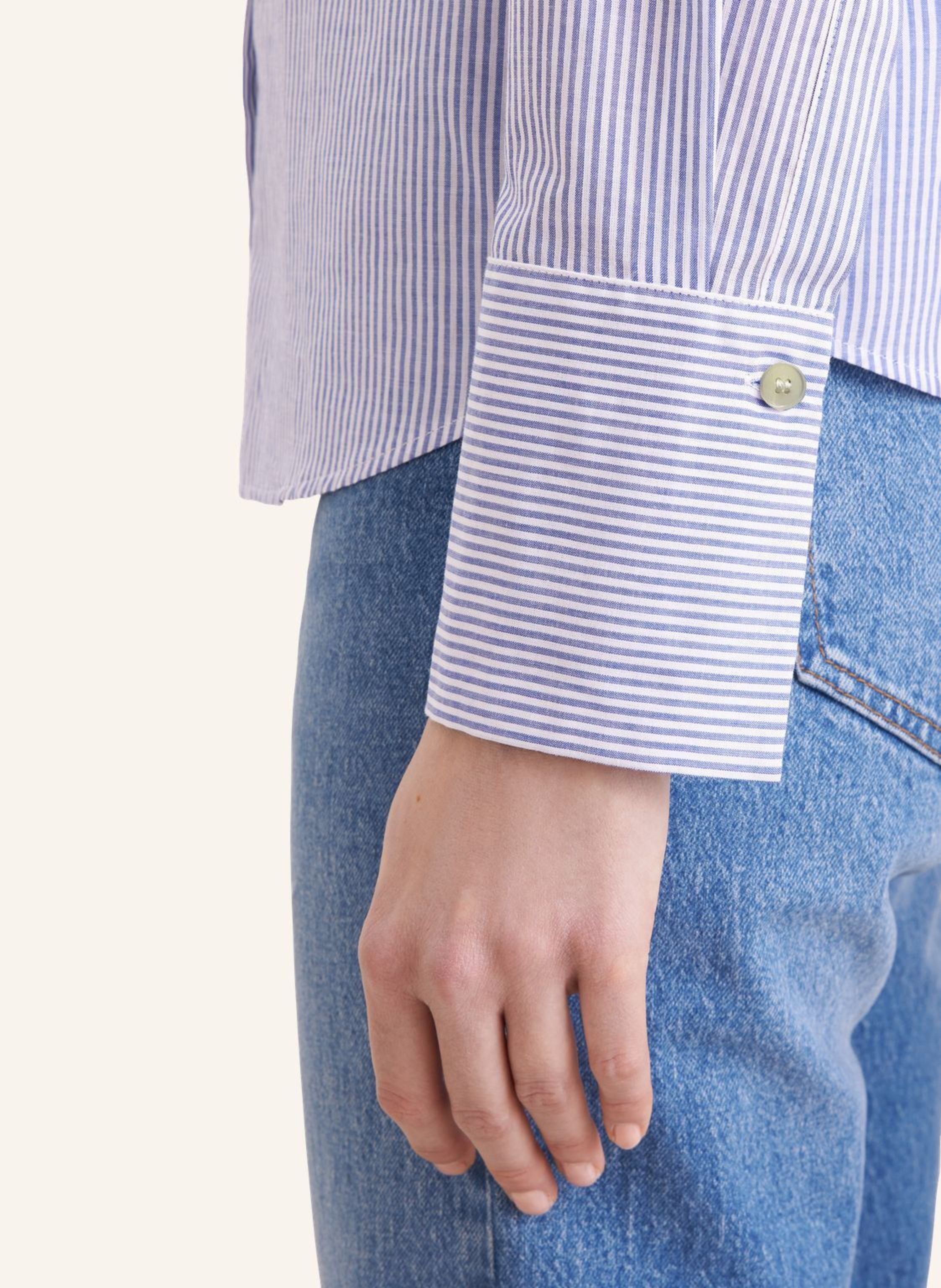 Thumbnail - Seidensticker Stehkragenbluse blau