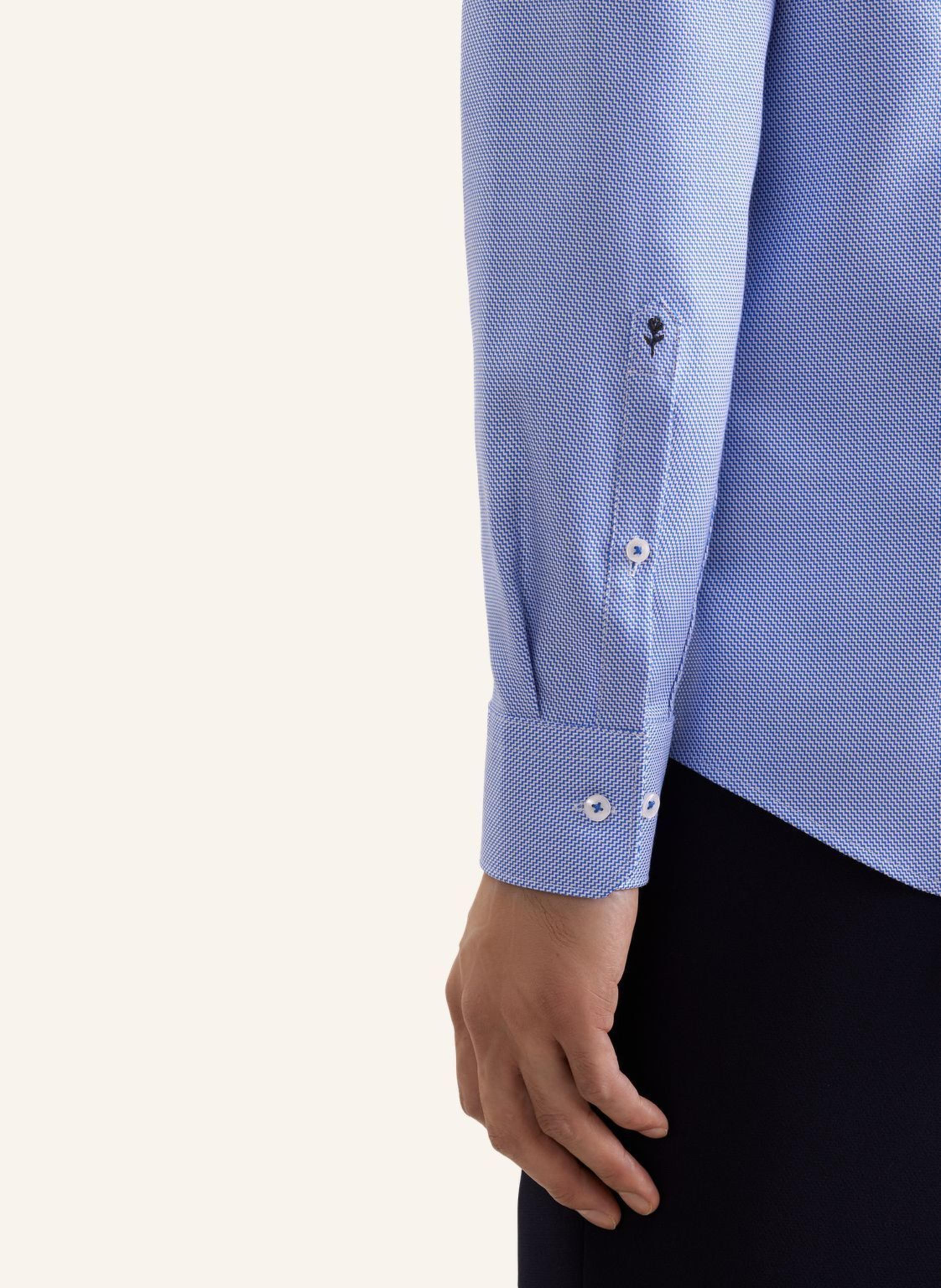 Thumbnail - Seidensticker Business Hemd Slim Fit blau