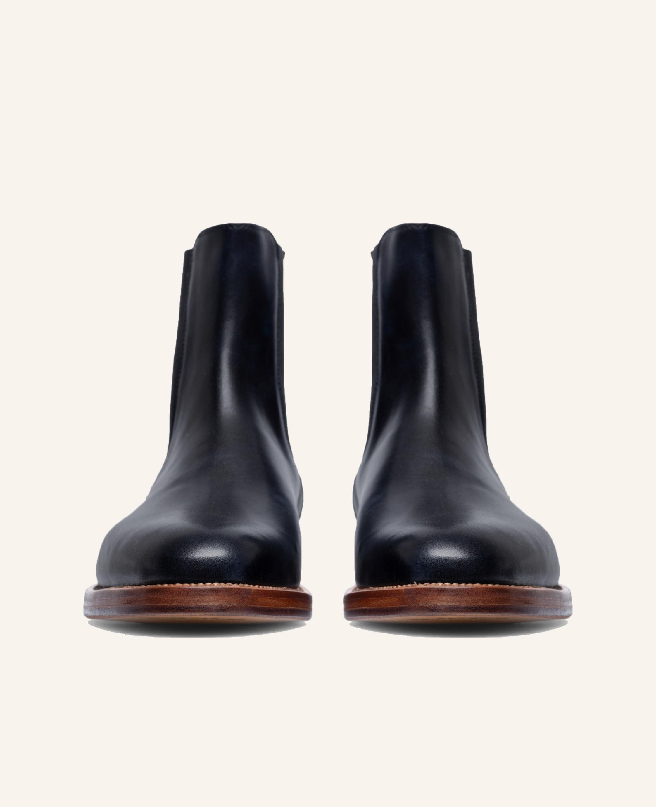 Thumbnail - Heinrich Dinkelacker Boots Luzern Plain Tc blau