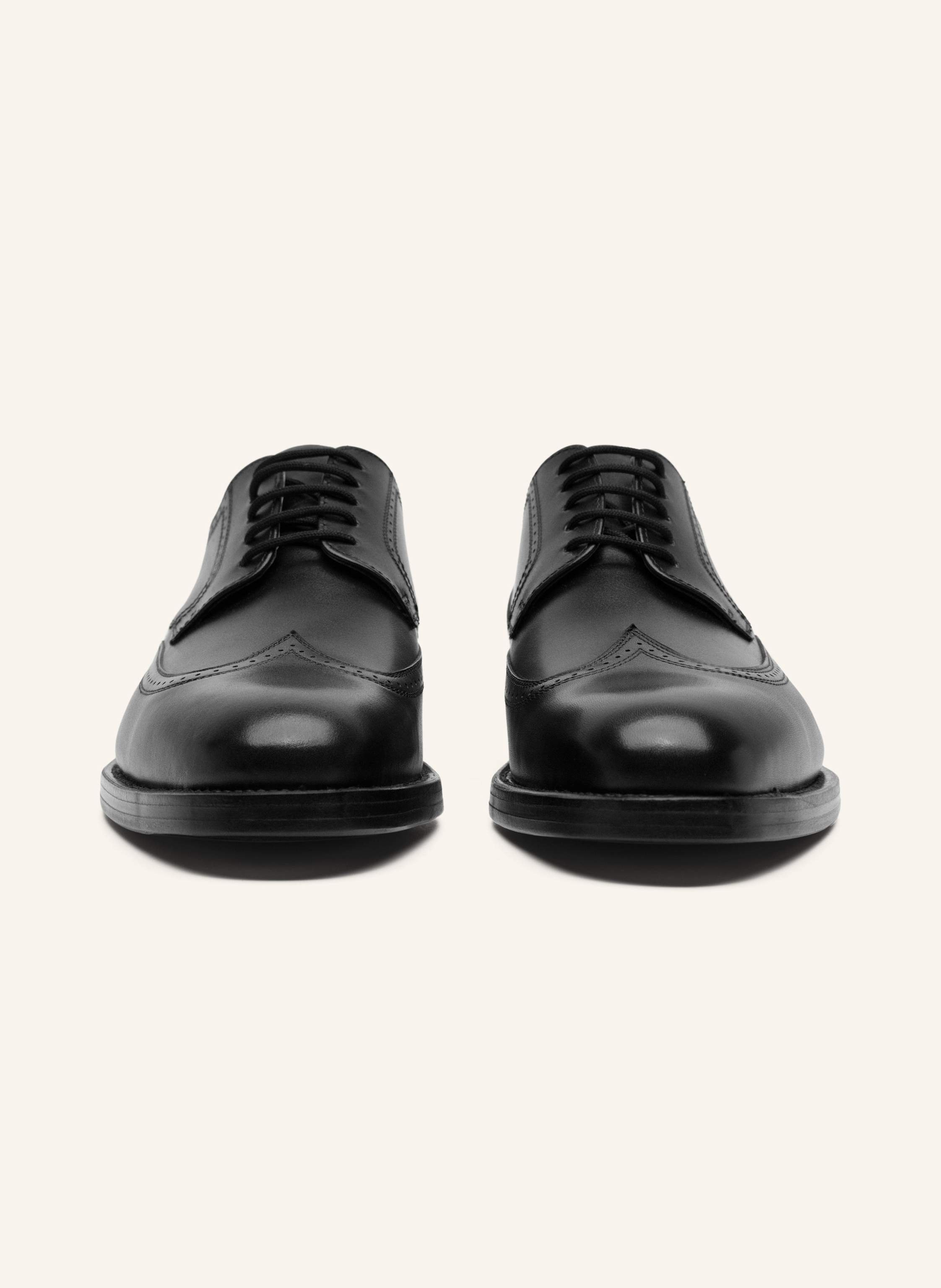 Thumbnail - Heinrich Dinkelacker Schnürer Luzern Full-Brogue Bc schwarz