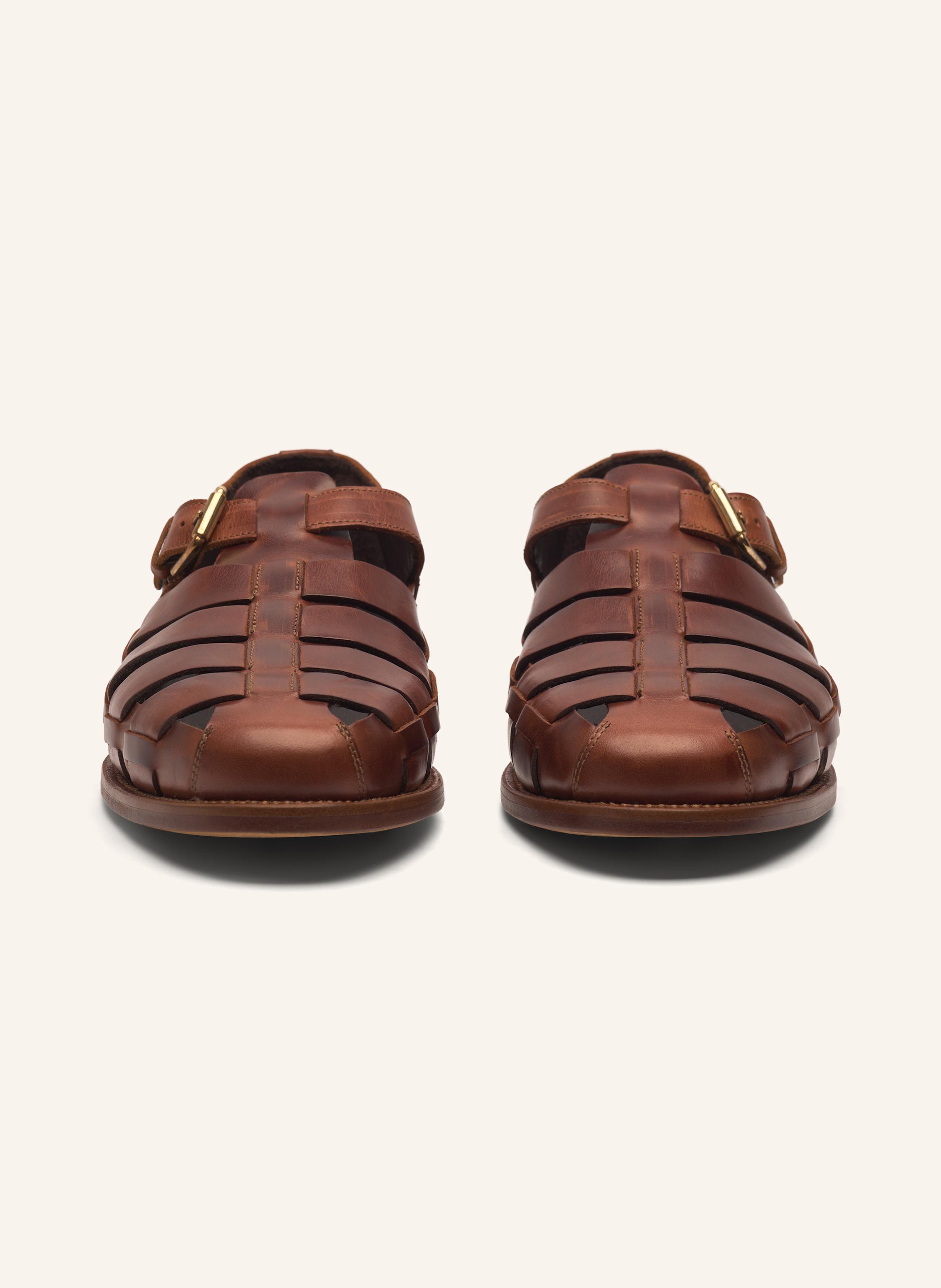 Thumbnail - Heinrich Dinkelacker Sandale London Sandale Ma braun