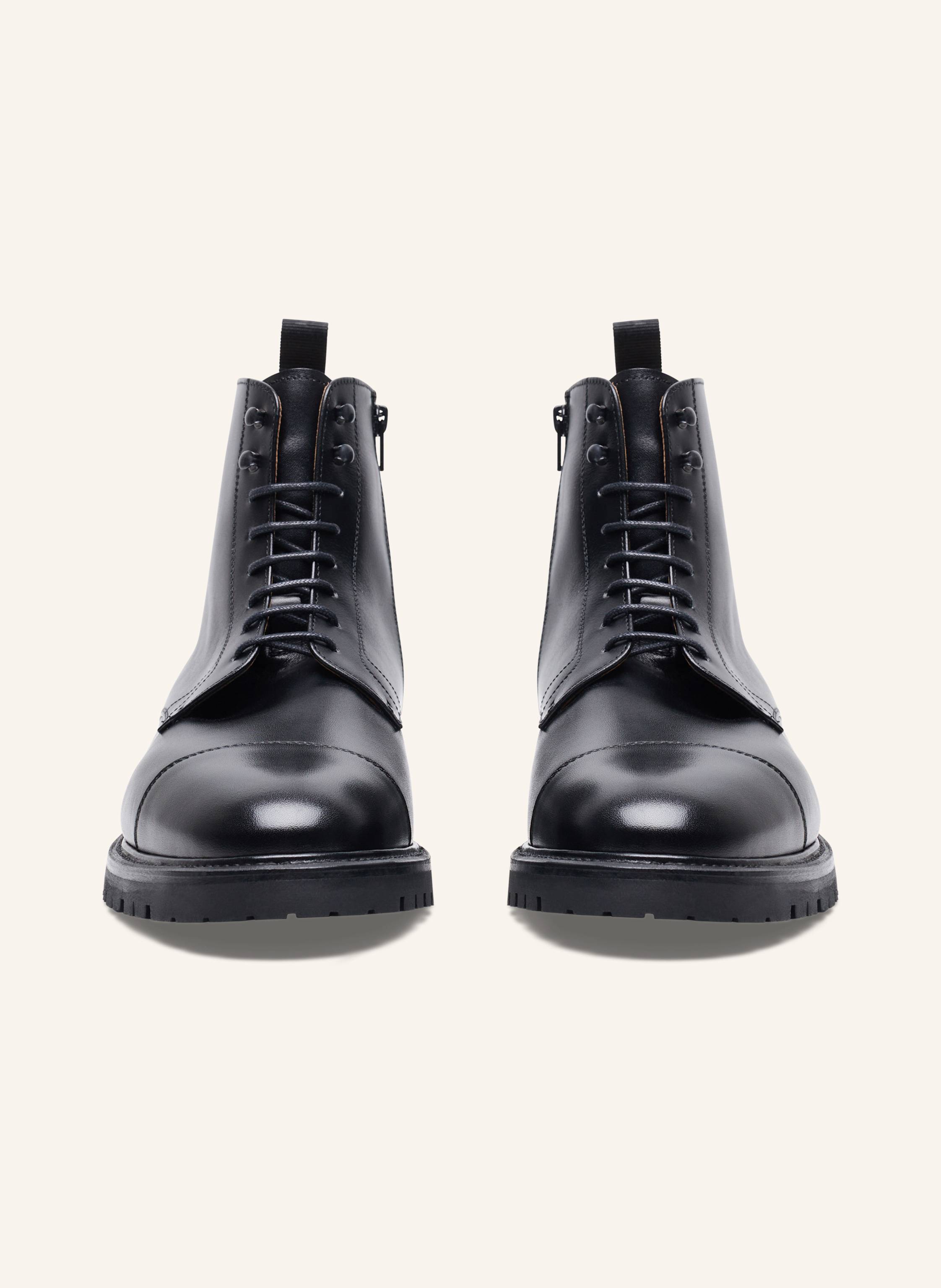 Thumbnail - Henry Stevens Schnürboots Jones cdb3 schwarz