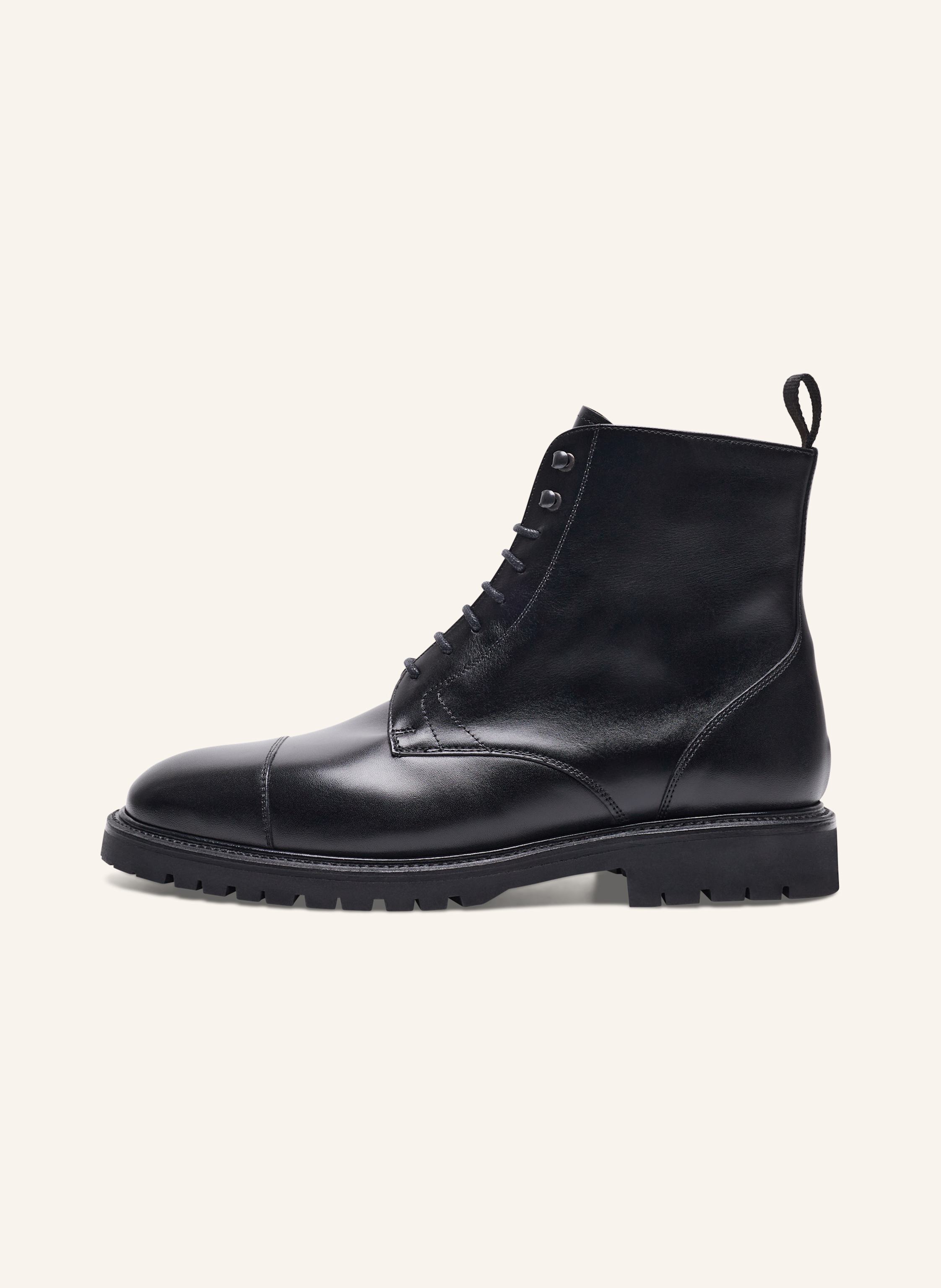 Thumbnail - Henry Stevens Schnürboots Jones cdb3 schwarz