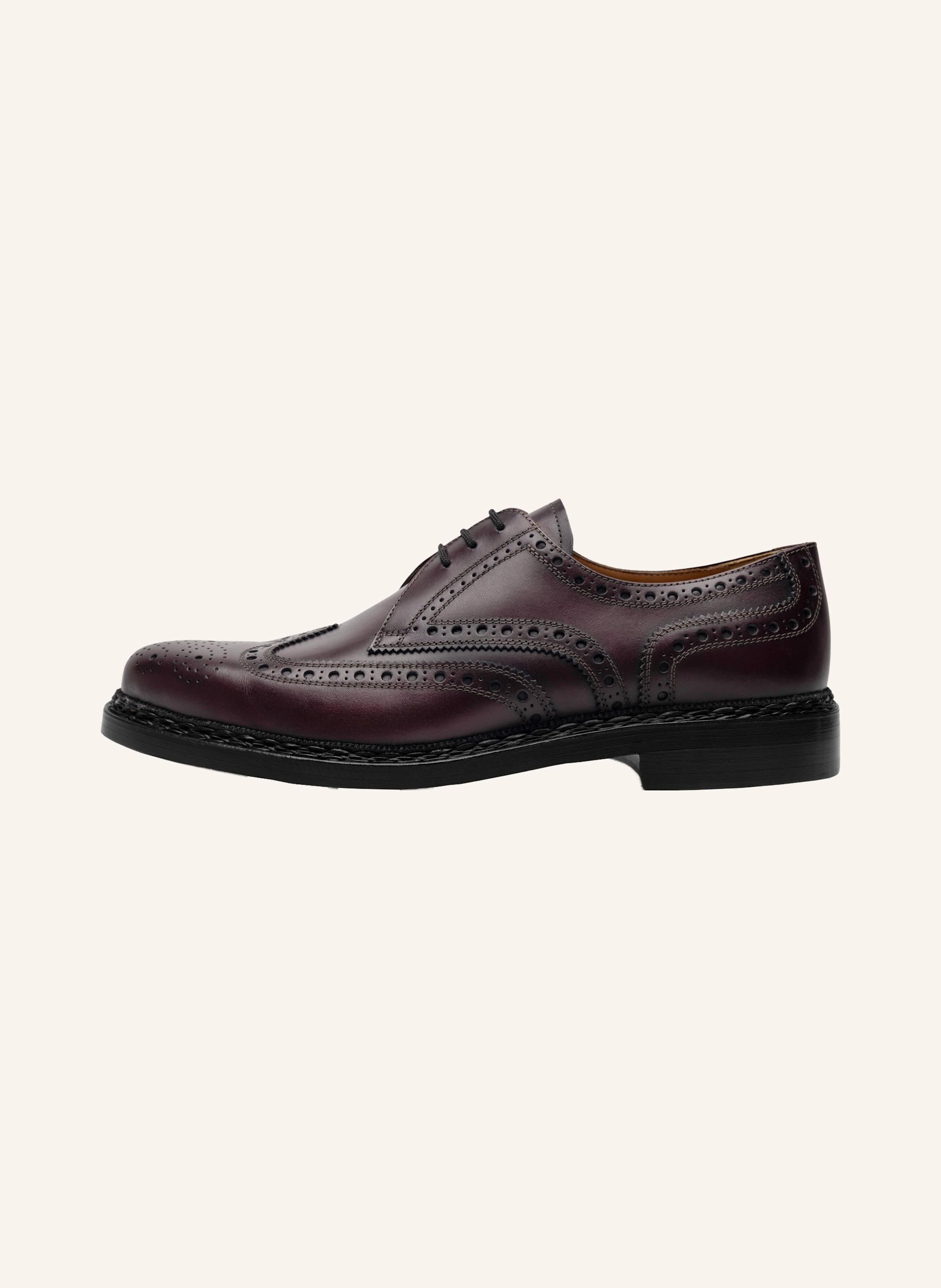 Thumbnail - Heinrich Dinkelacker Schnürer Buda Full-Brogue Bc rot