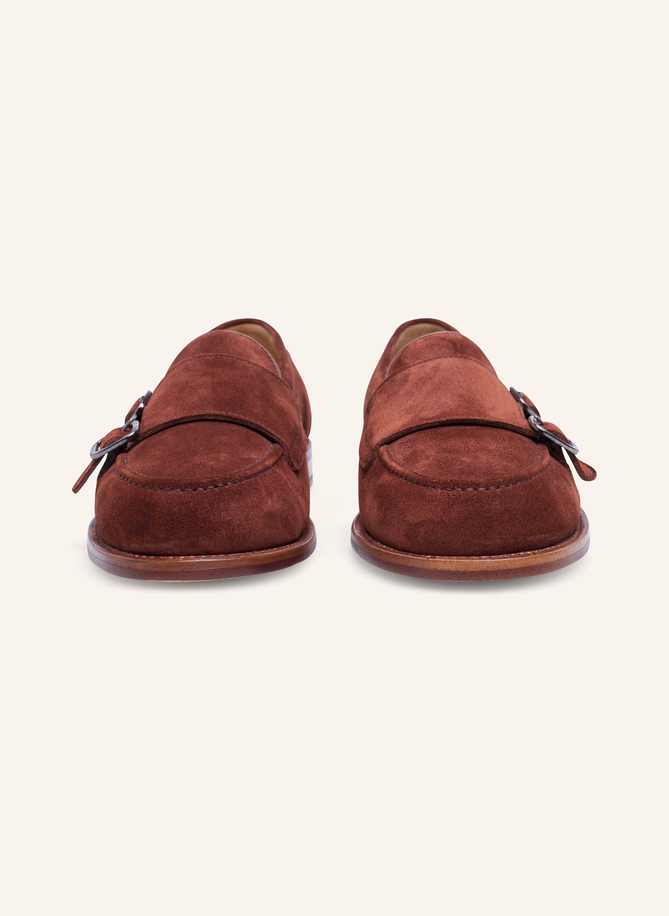 Thumbnail - Heinrich Dinkelacker Loafer Wien Double Monk V braun