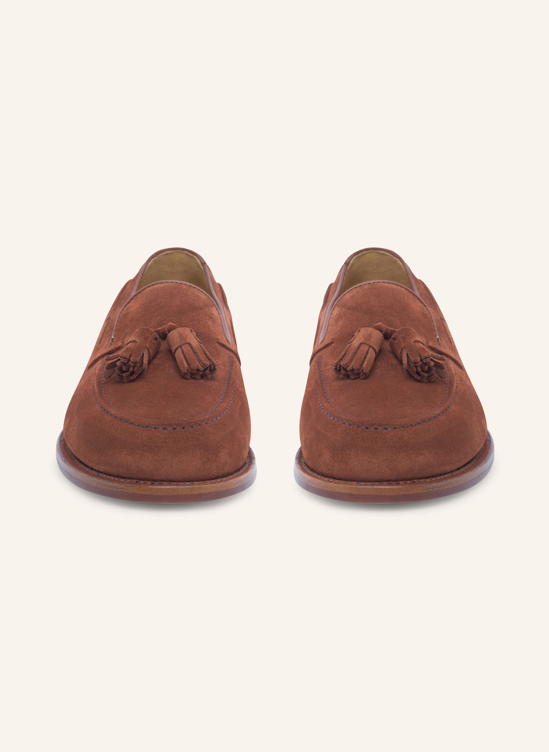 Thumbnail - Heinrich Dinkelacker Loafer Wien Plain Tassel V braun