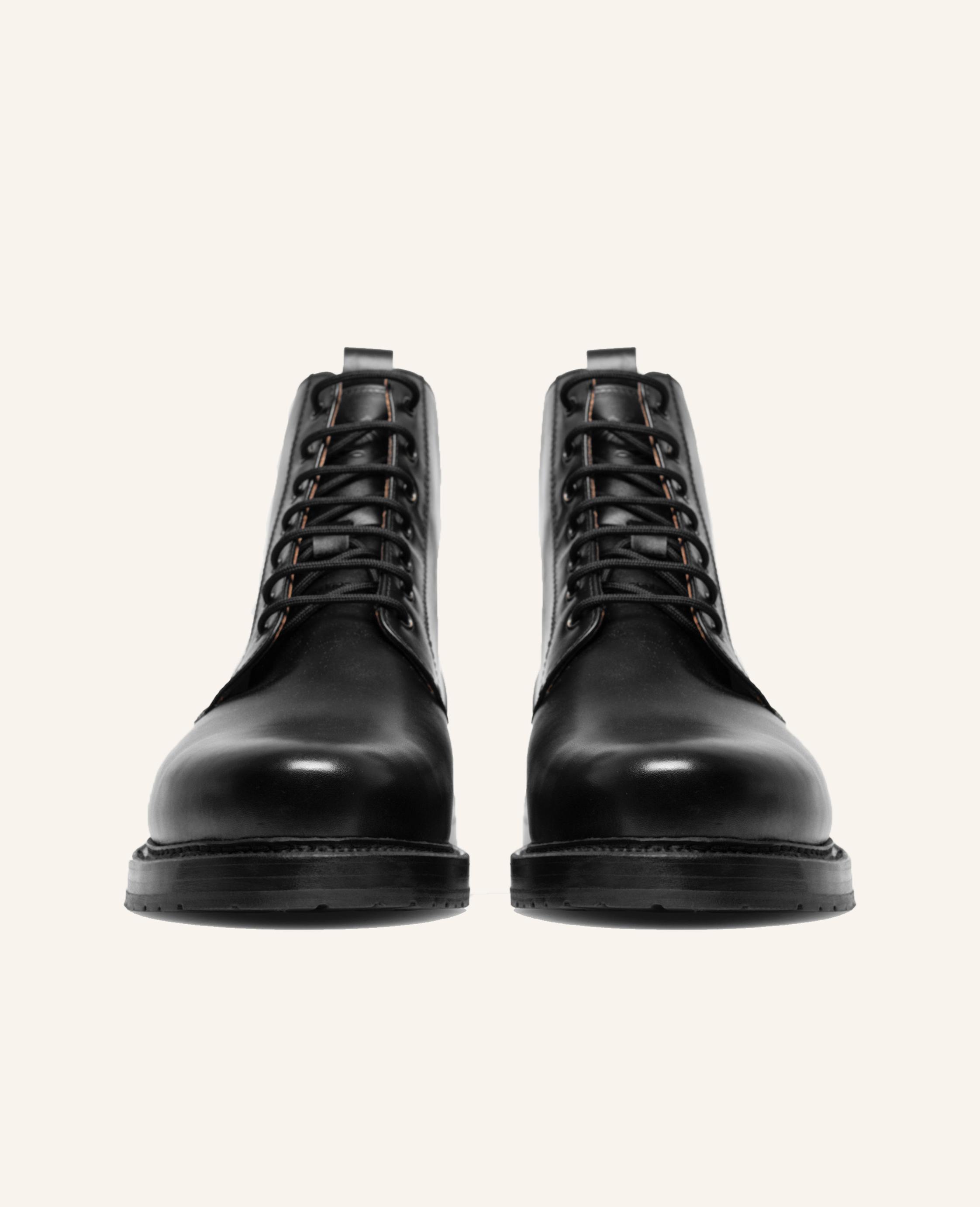 Thumbnail - Heinrich Dinkelacker Schnürboots Buda Plain Bc schwarz