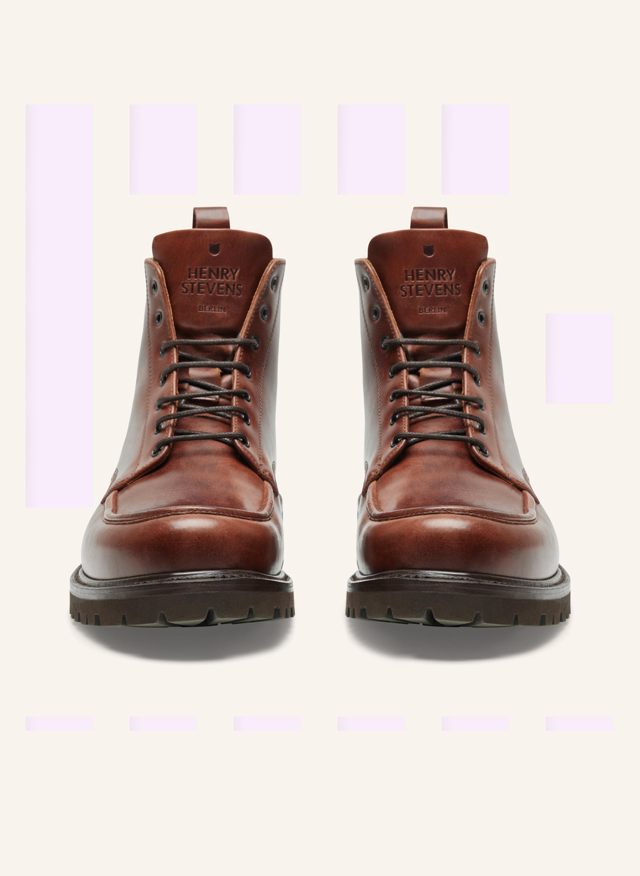 Thumbnail - Henry Stevens Schnürboots Harry nb5 braun