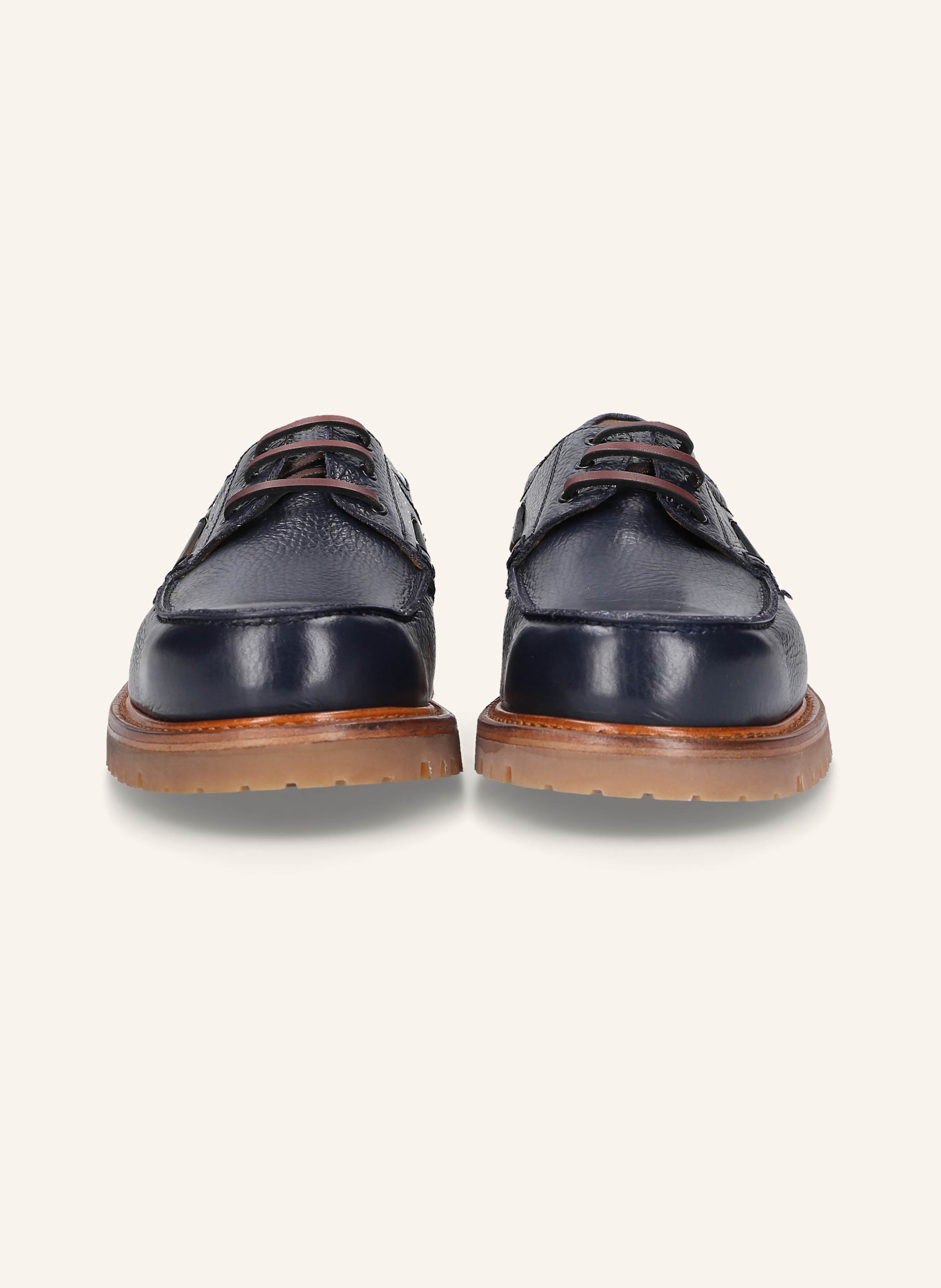 Thumbnail - Heinrich Dinkelacker Bootsschuh Miami Plain T blau