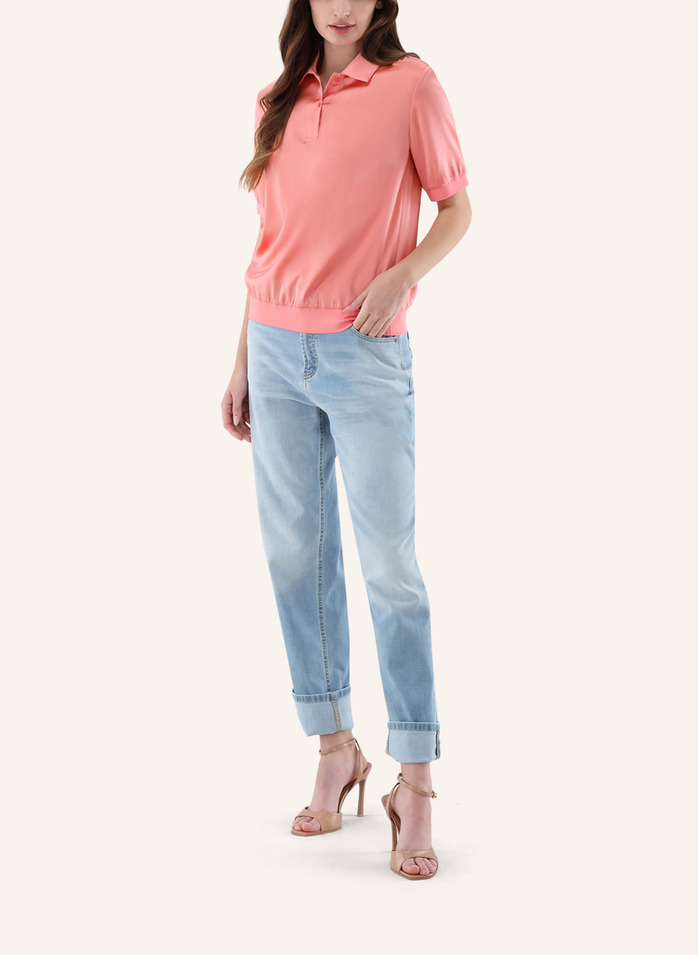Thumbnail - Van Laack Bluse Modern Fit rot