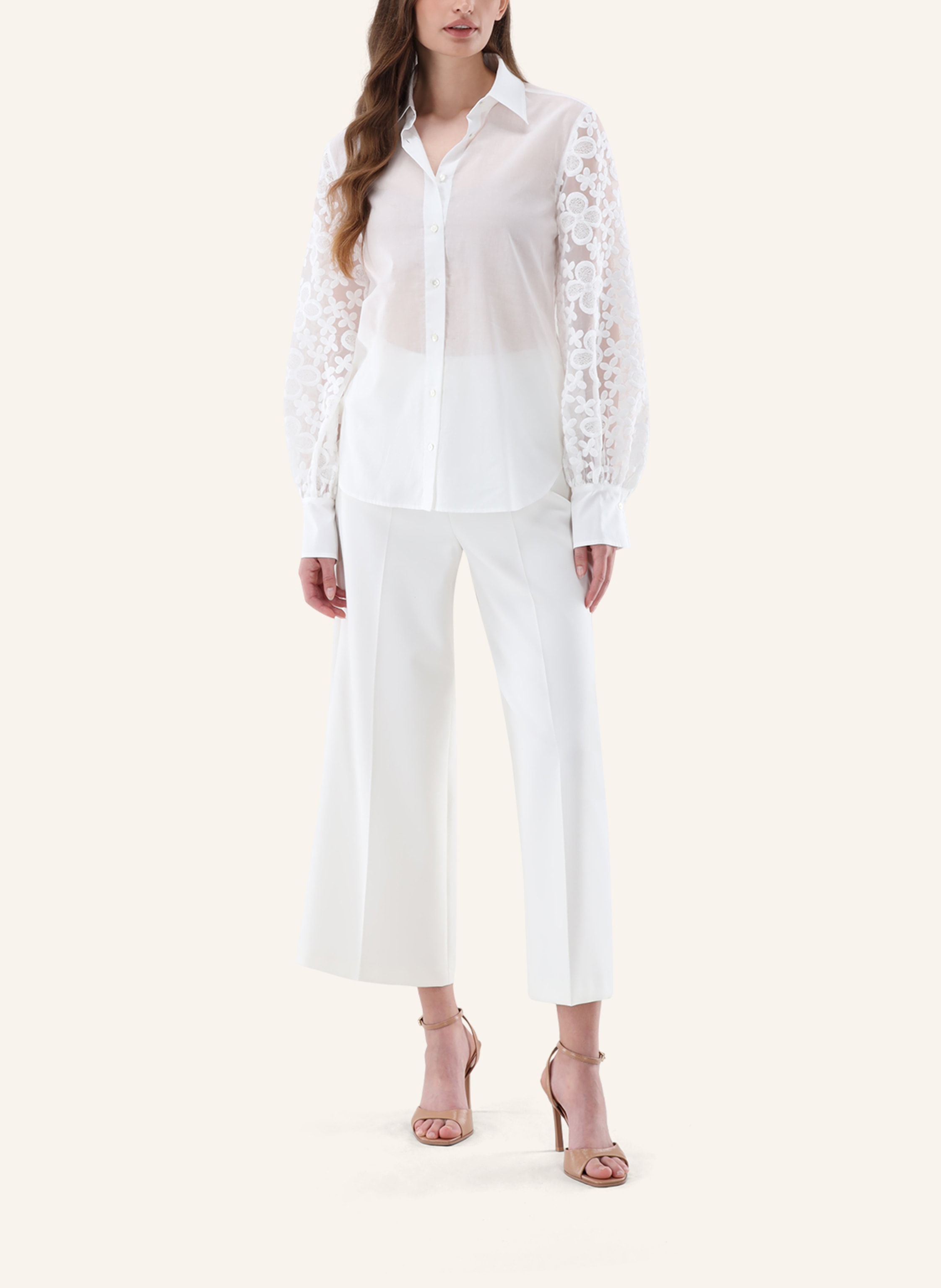 Thumbnail - Van Laack Bluse Modern Fit beige