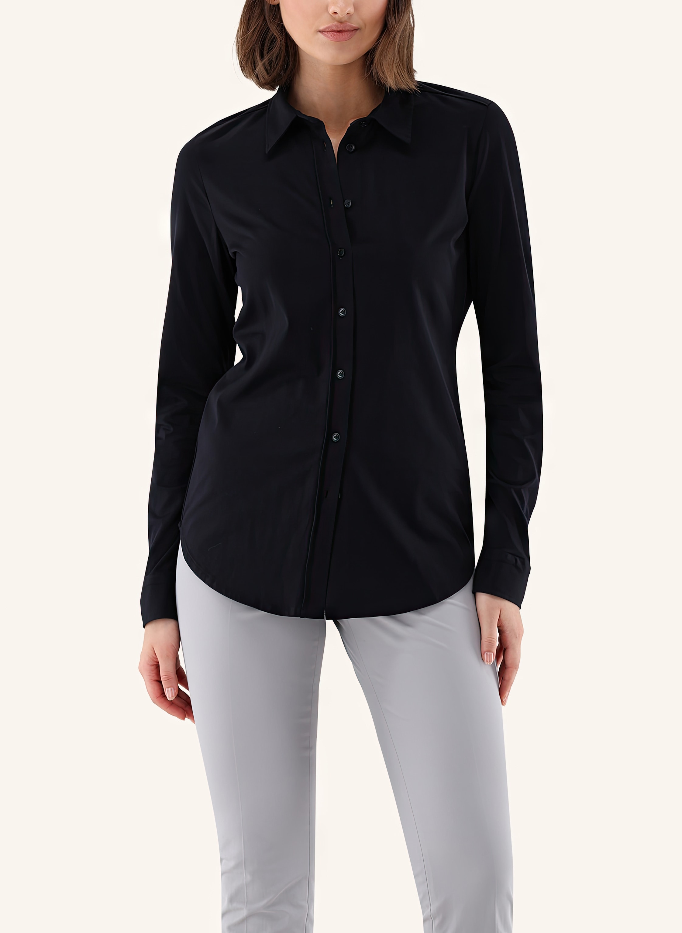 Thumbnail - Van Laack Bluse Modern Fit schwarz