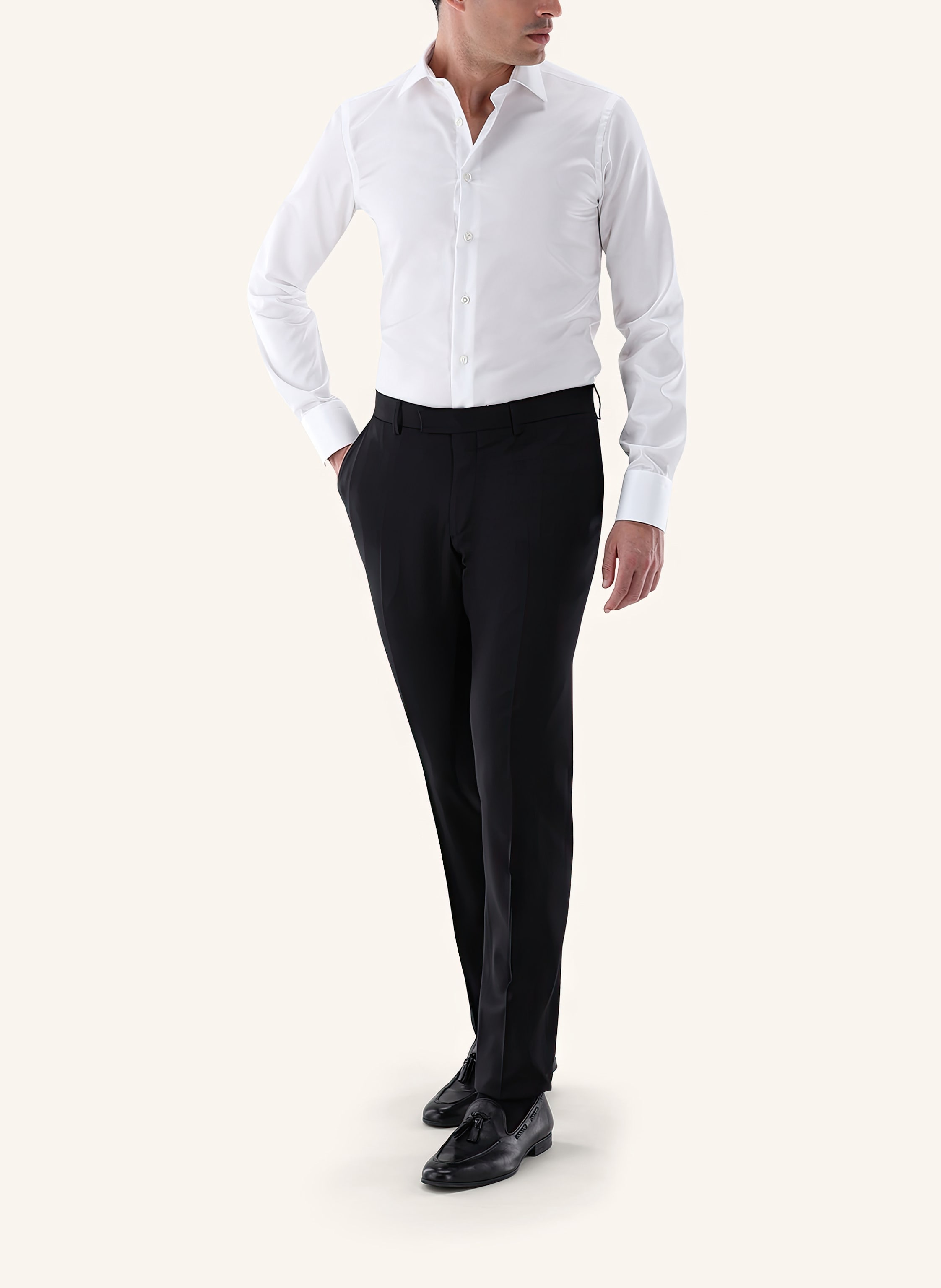 Thumbnail - Van Laack Hemd Slim Fit weiss