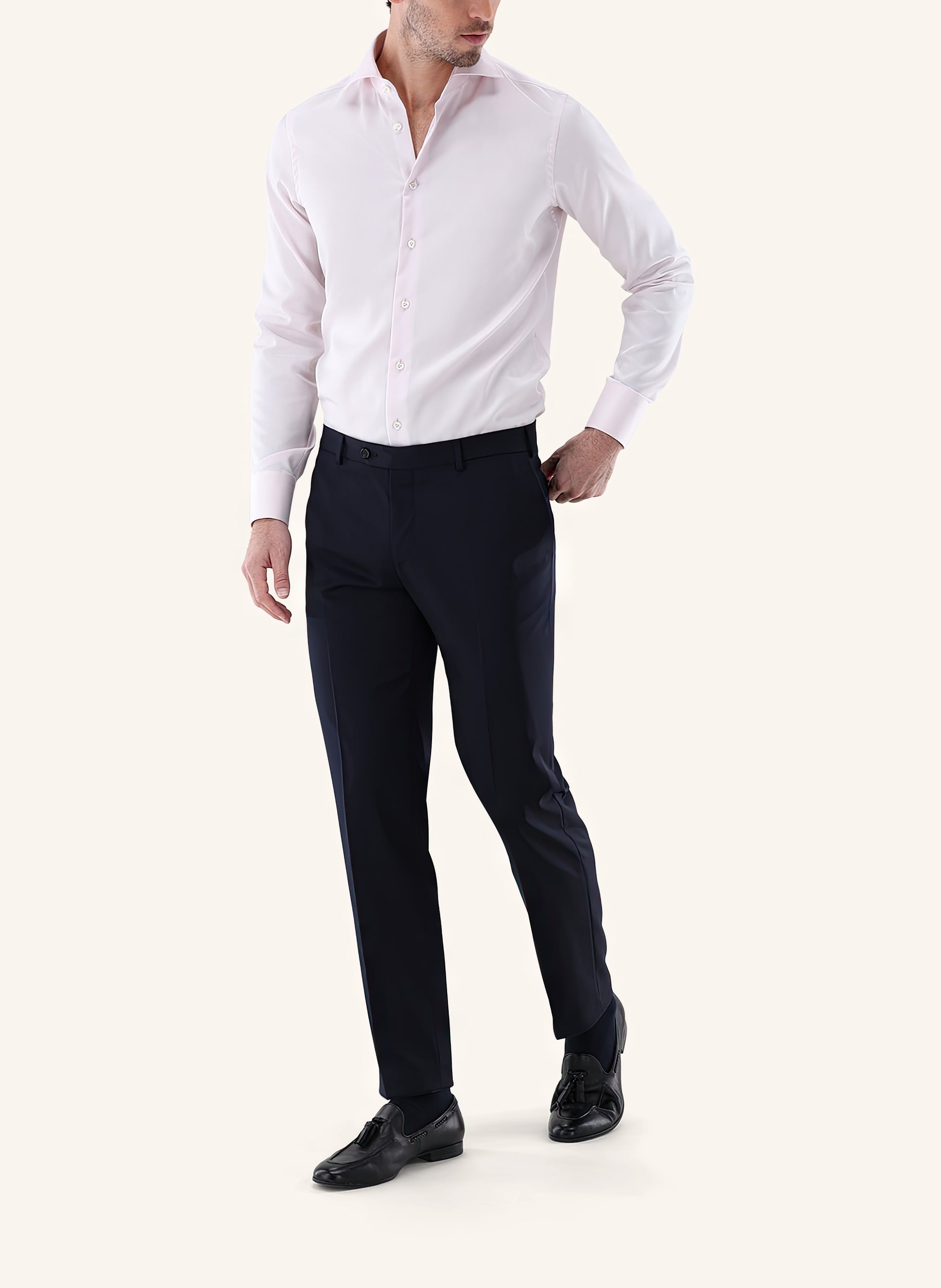 Thumbnail - Van Laack Hemd Slim Fit rot