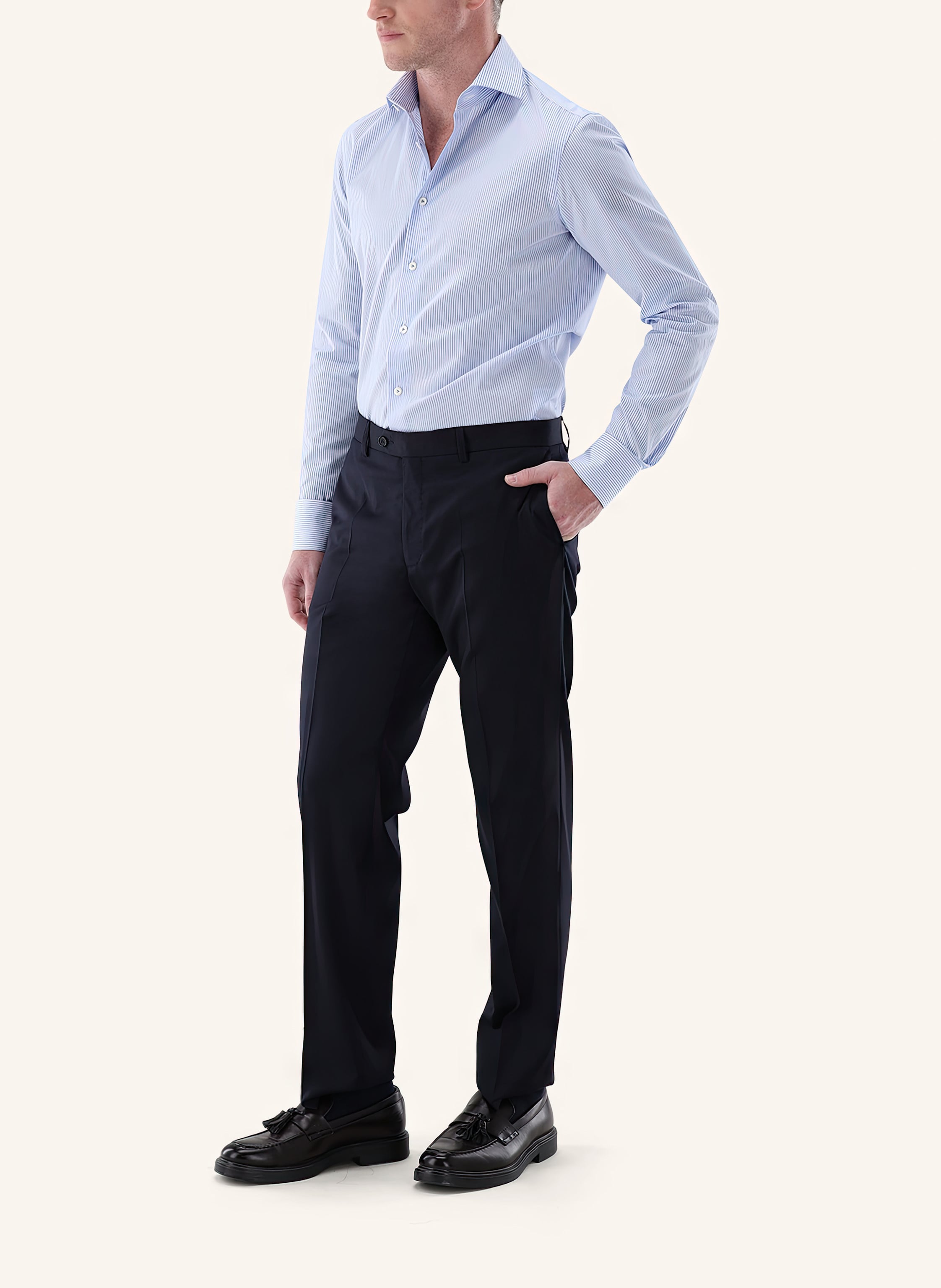 Thumbnail - Van Laack Hemd Slim Fit blau