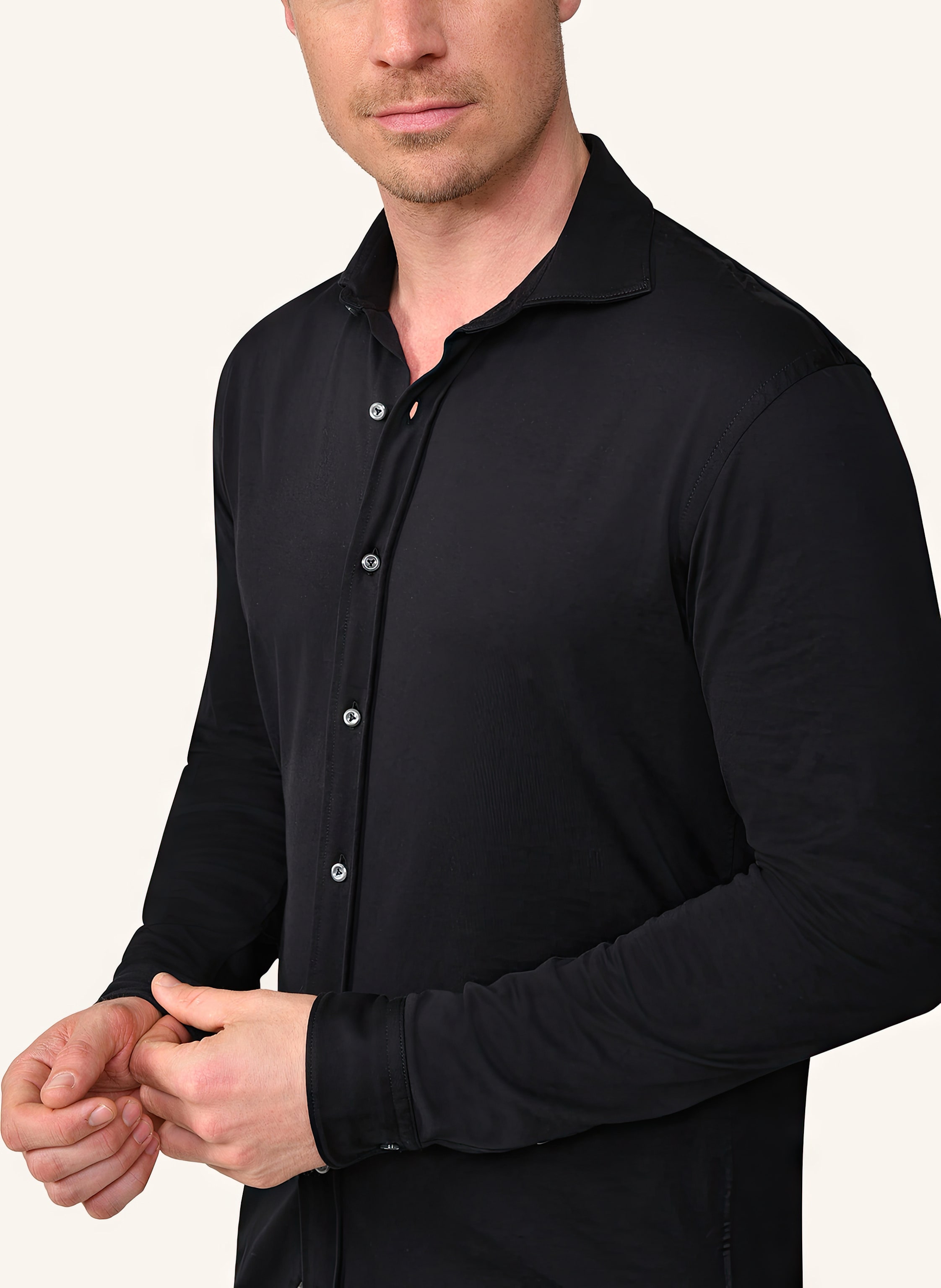 Thumbnail - Van Laack Hemd Slim Fit schwarz