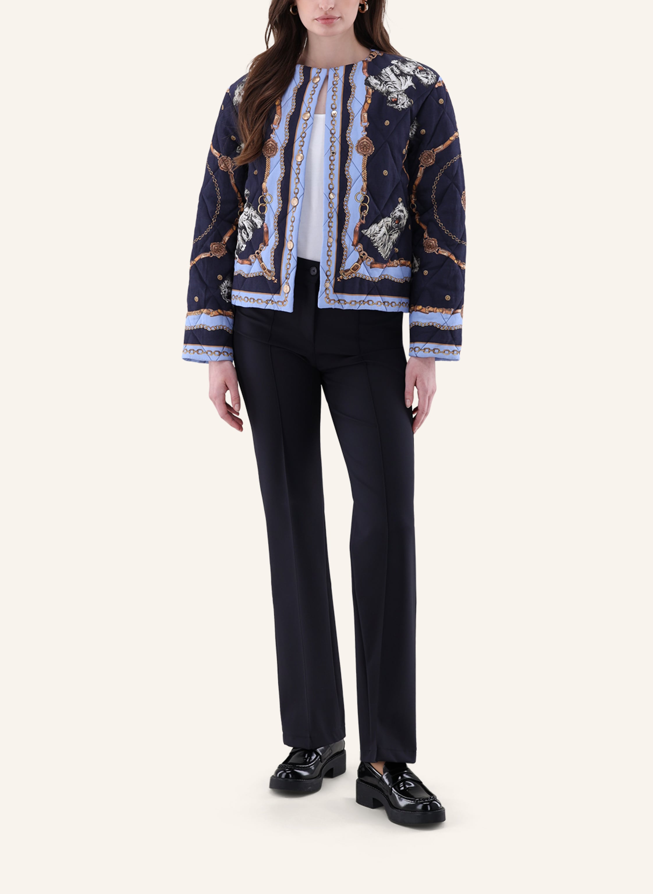 Thumbnail - Van Laack Mantel Modern Fit blau