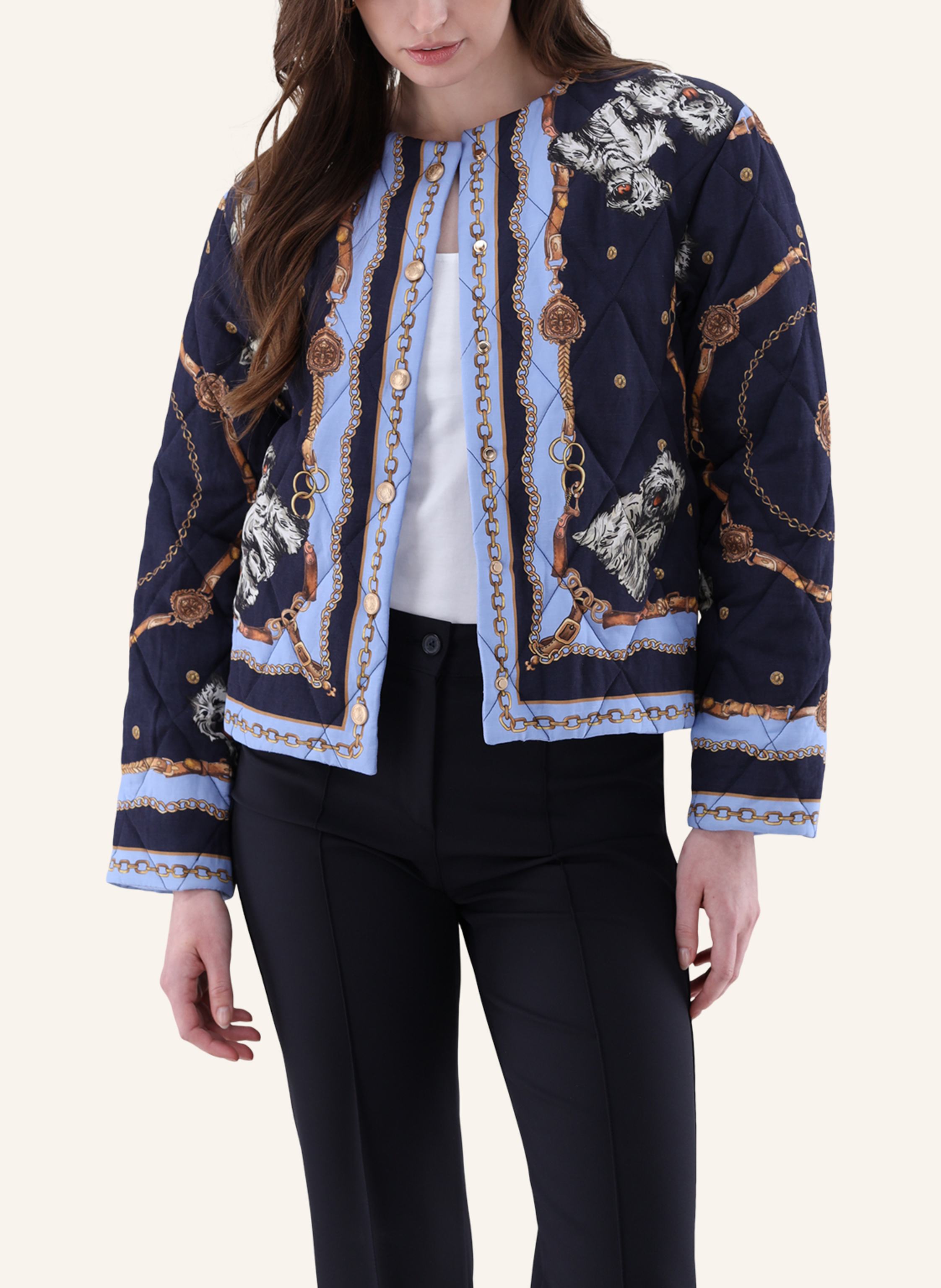 Thumbnail - Van Laack Mantel Modern Fit blau