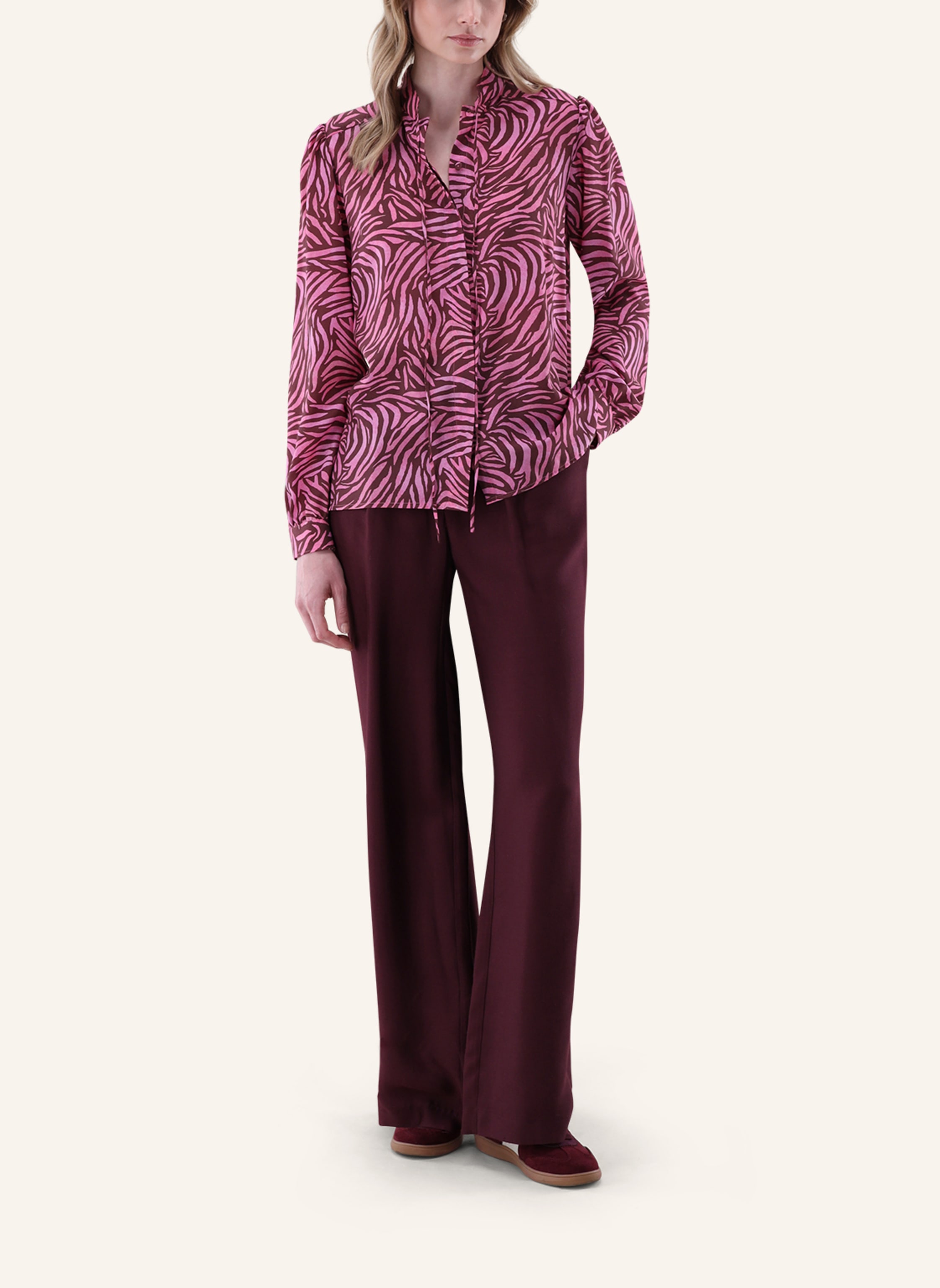 Thumbnail - Van Laack Bluse Modern Fit rosa