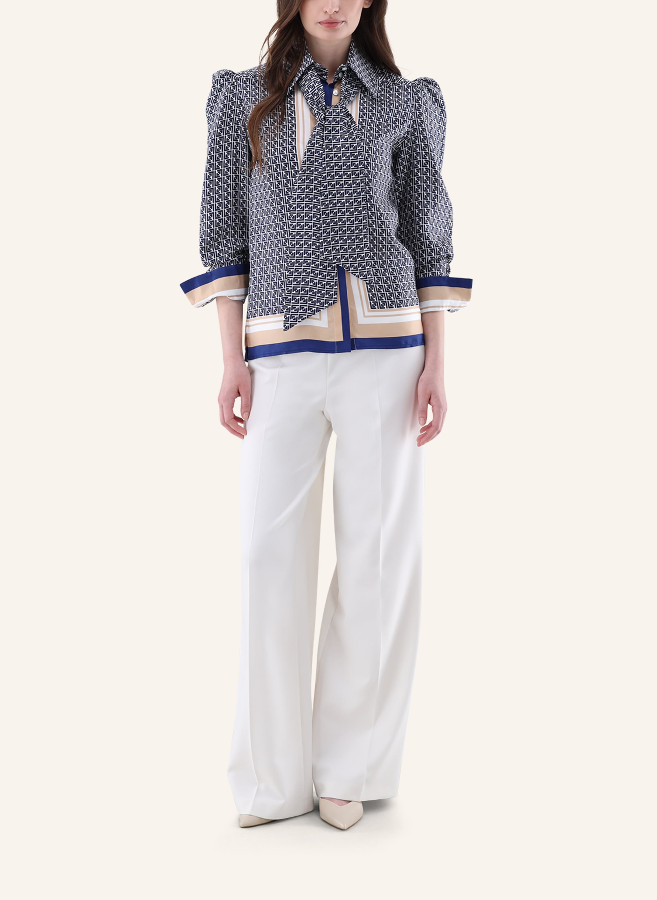 Thumbnail - Van Laack Bluse Modern Fit blau