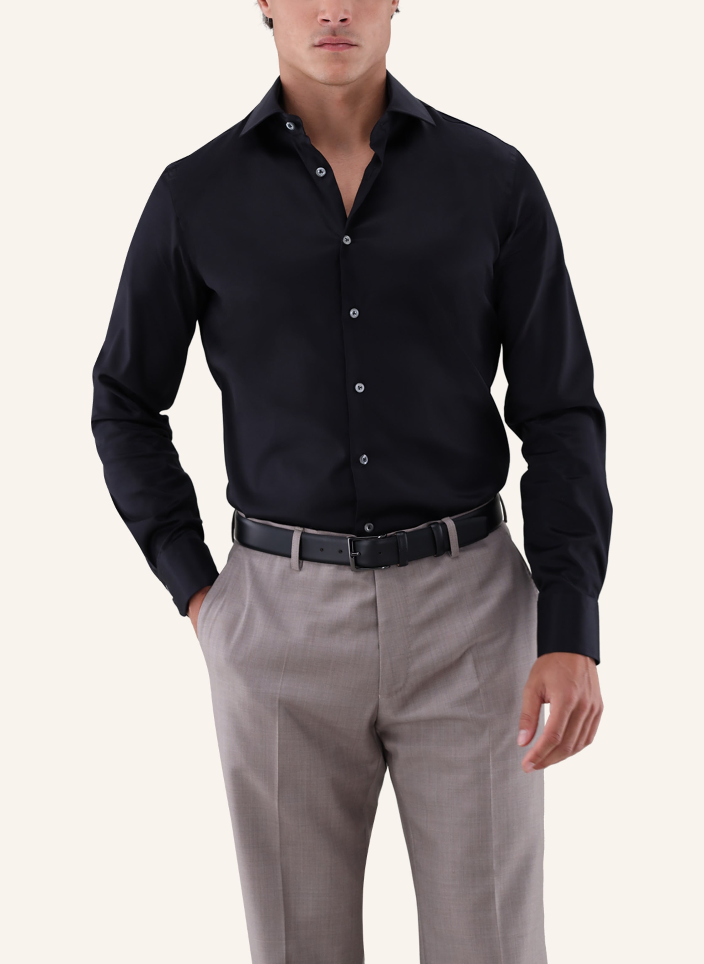 Thumbnail - Van Laack Hemd Slim Fit schwarz