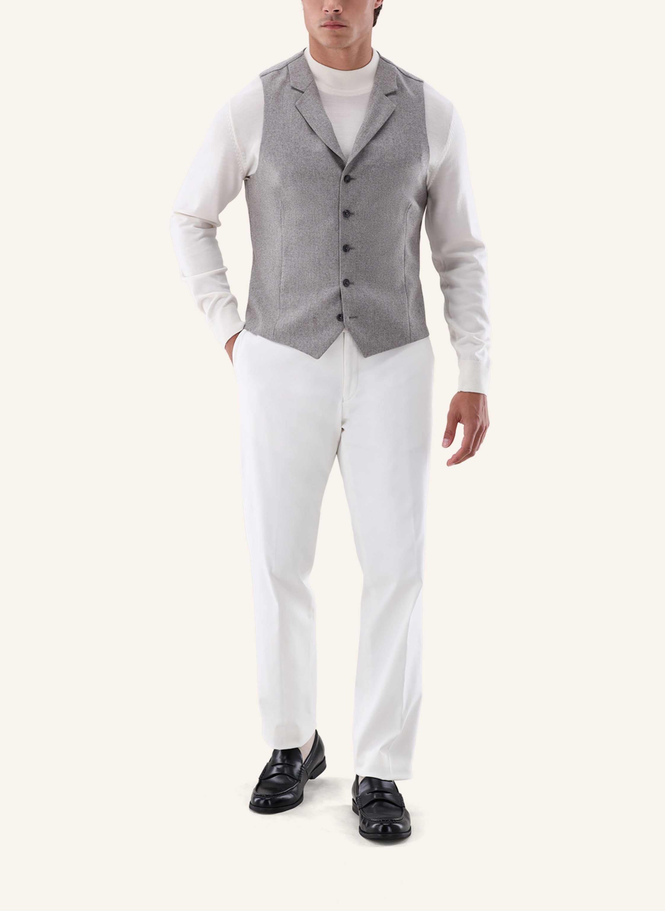 Thumbnail - Van Laack Weste beige